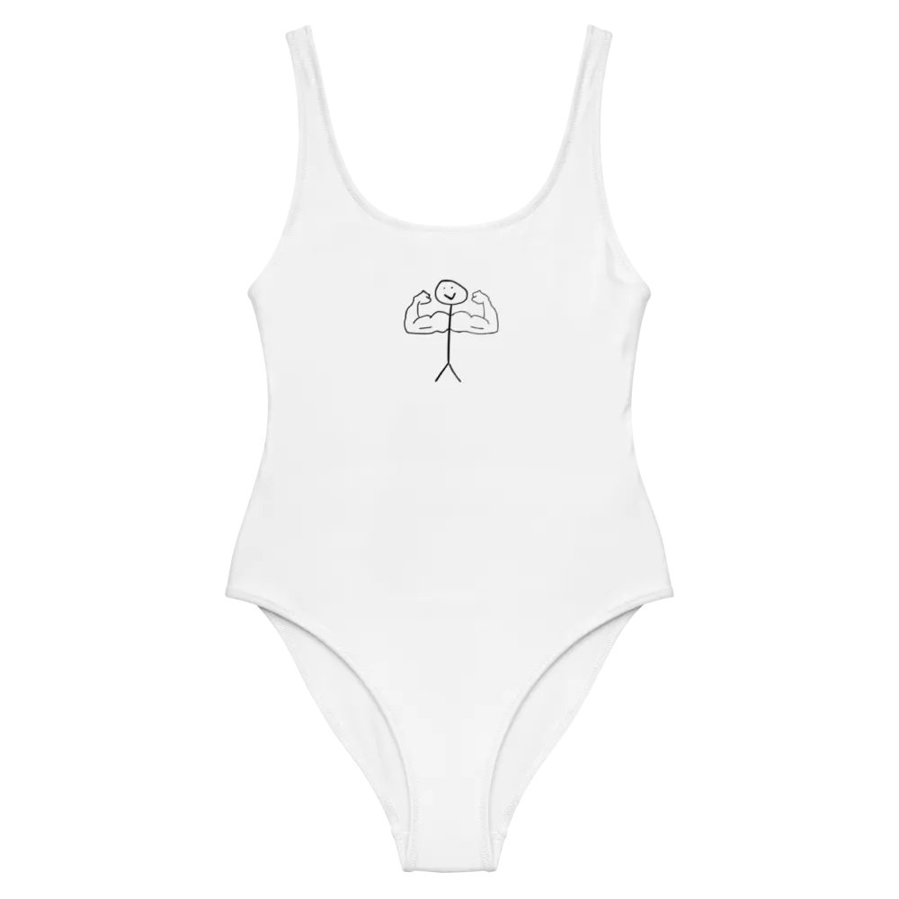 Bulk Up Vibes One-Piece Swimsuit product image (2)