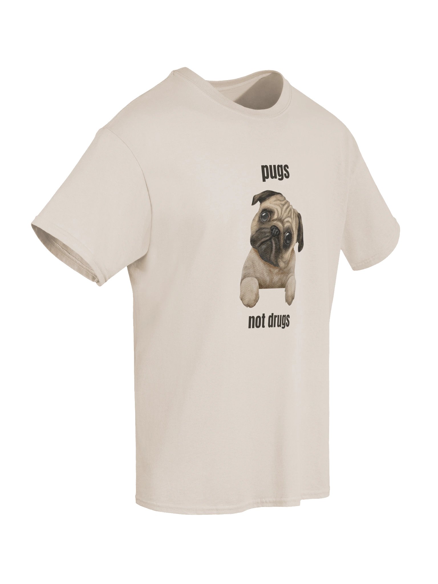 Pugs Not Drugs Tee product image (31)