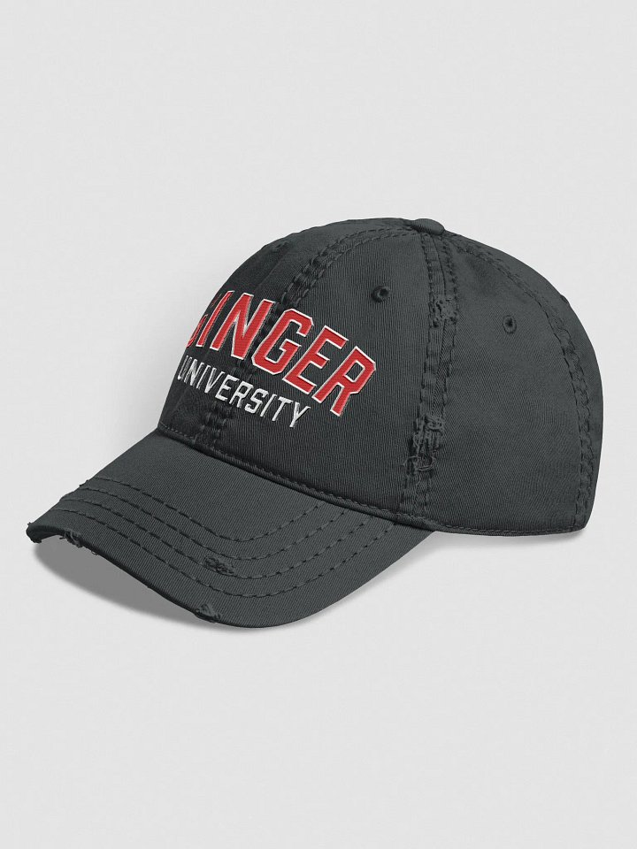 GINGER UNIVERSITY DISTRESSED DAD HAT product image (2)