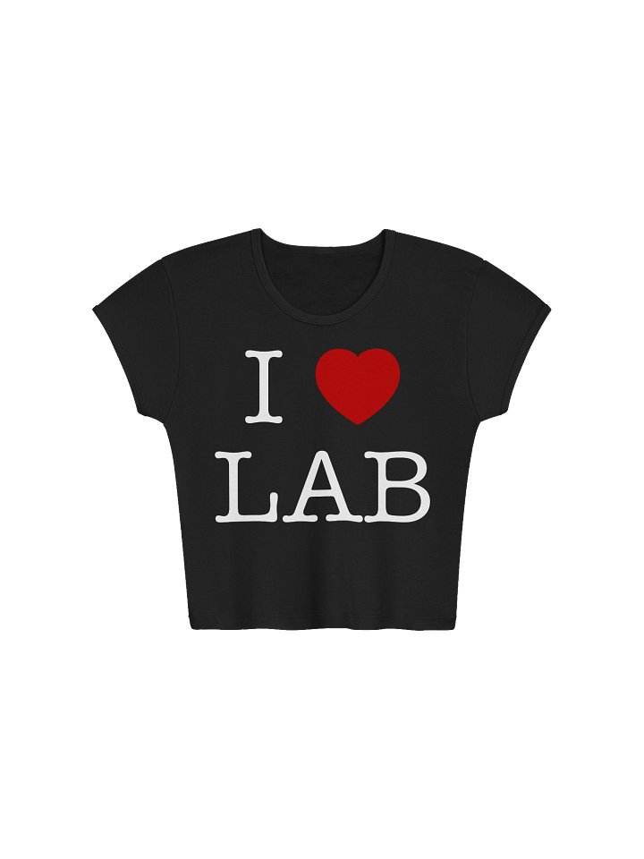 I ♥ LAB Baby Tee Crop Top product image (1)