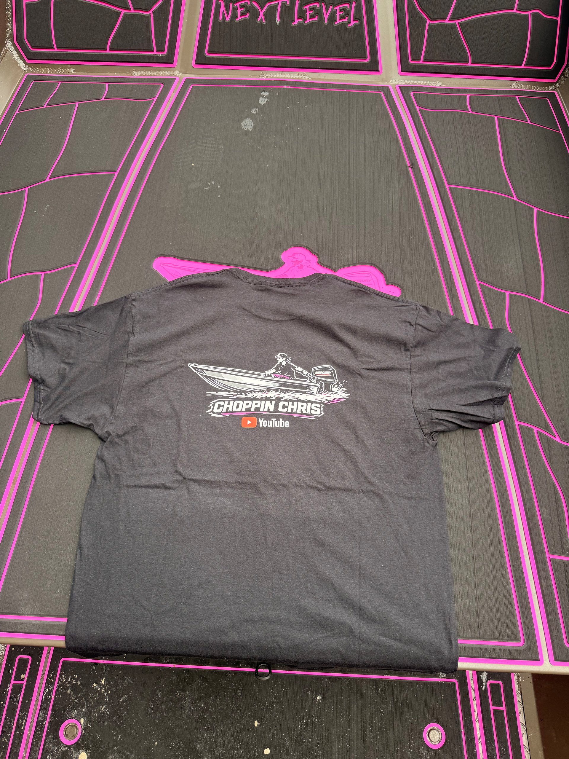CHOPPIN CHRIS T-SHIRT BLACK product image (2)