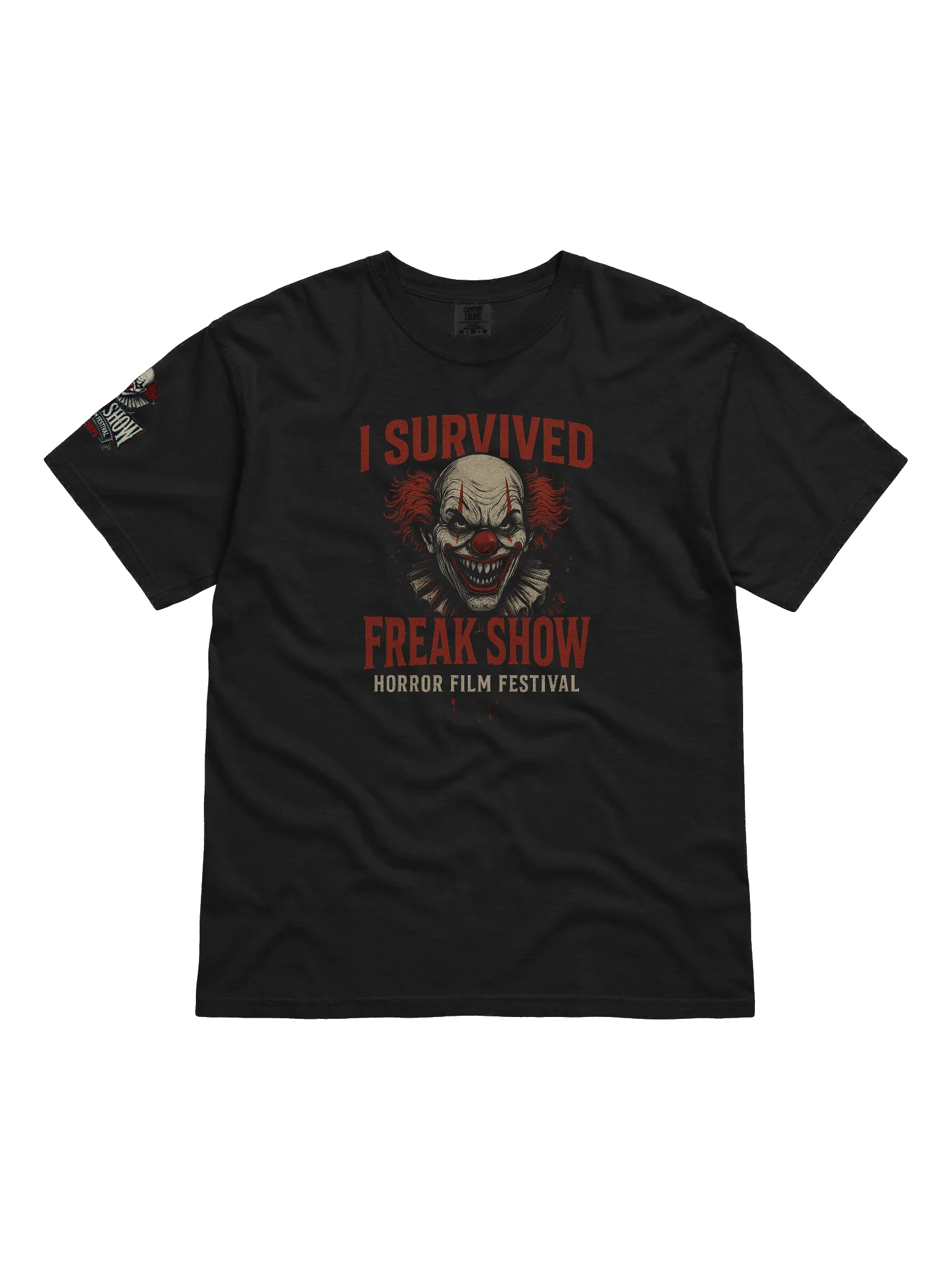 Freak Show Horror Festival Clown T-Shirt product image (1)