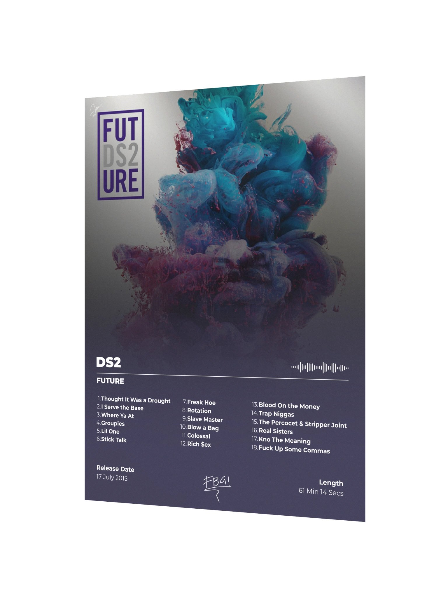 DS2 Future Album Poster product image (4)