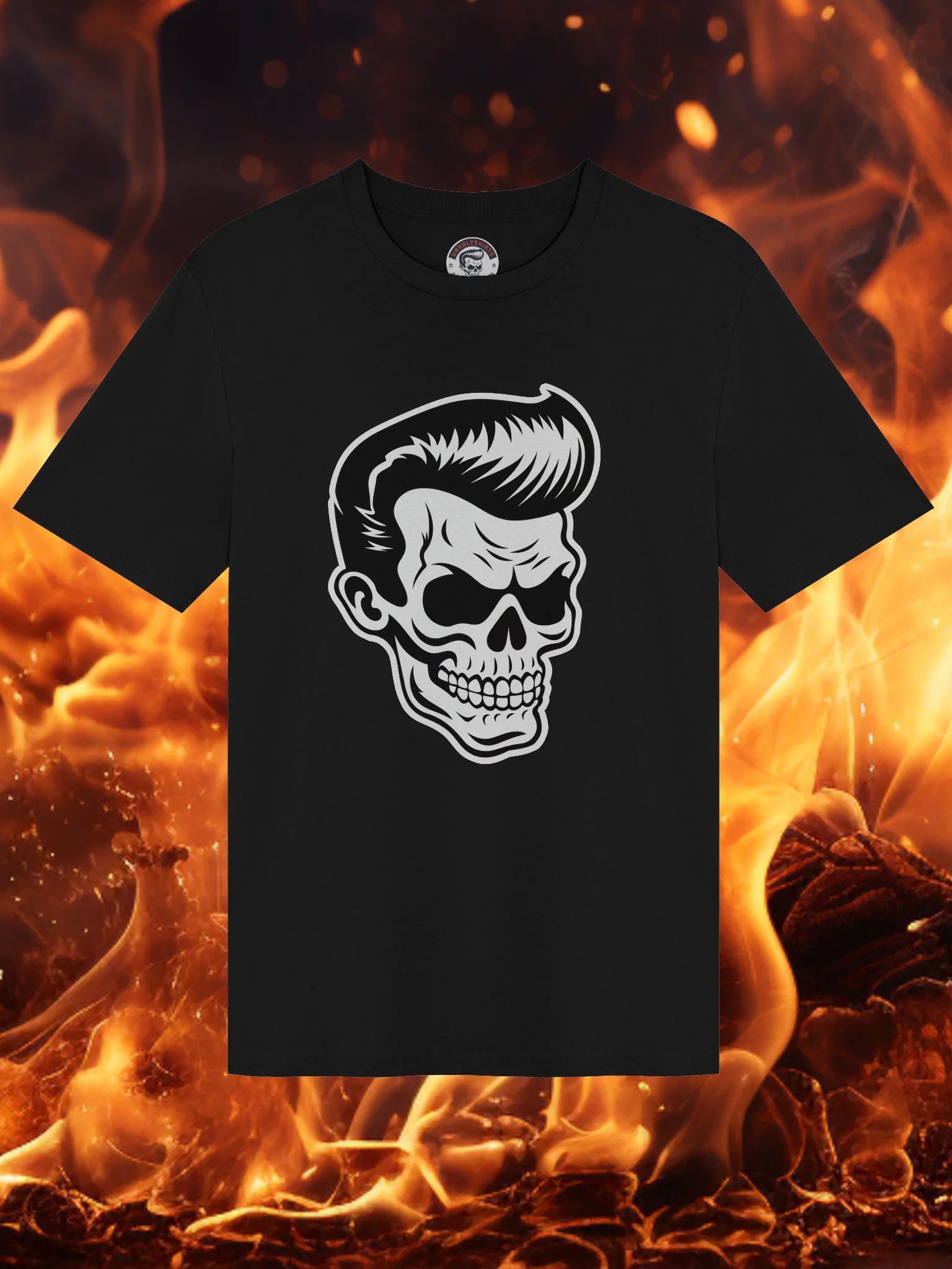 Greaser Skull Tee product image (9)