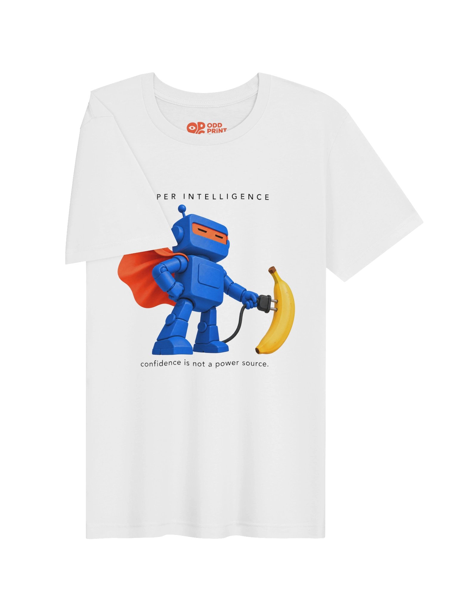 Super Intelligence T-Shirt – Trump AI Satire product image (7)