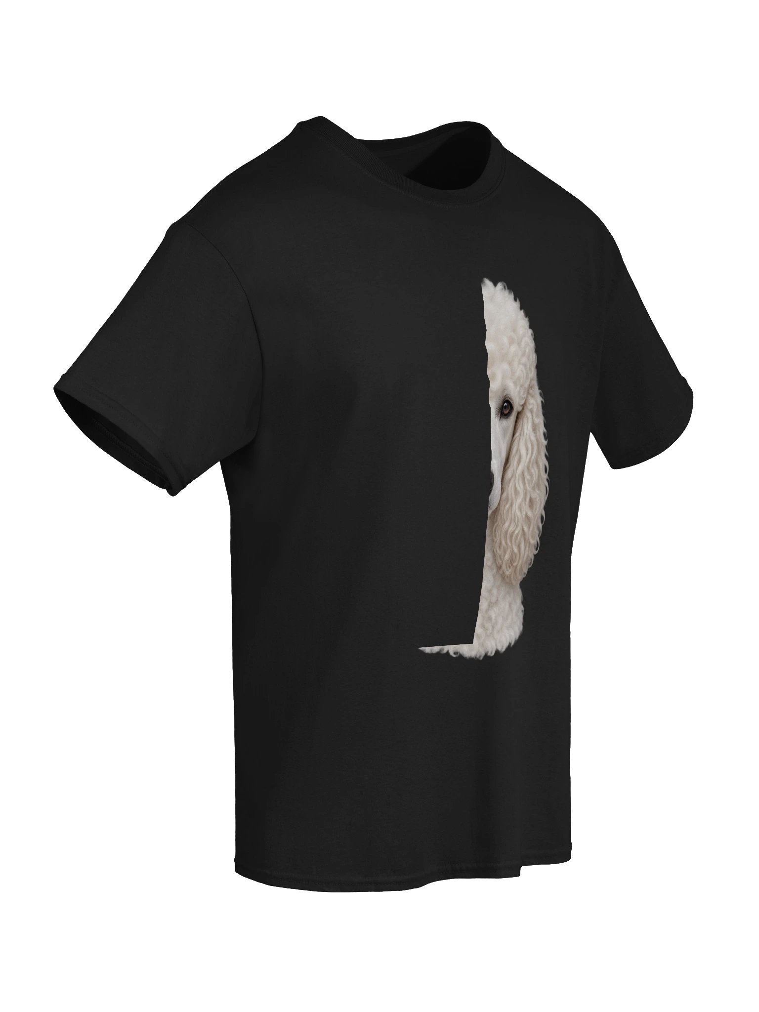 Dog - Poodle (Face) — Unisex Gildan Heavyweight 100% Cotton T-Shirt product image (61)
