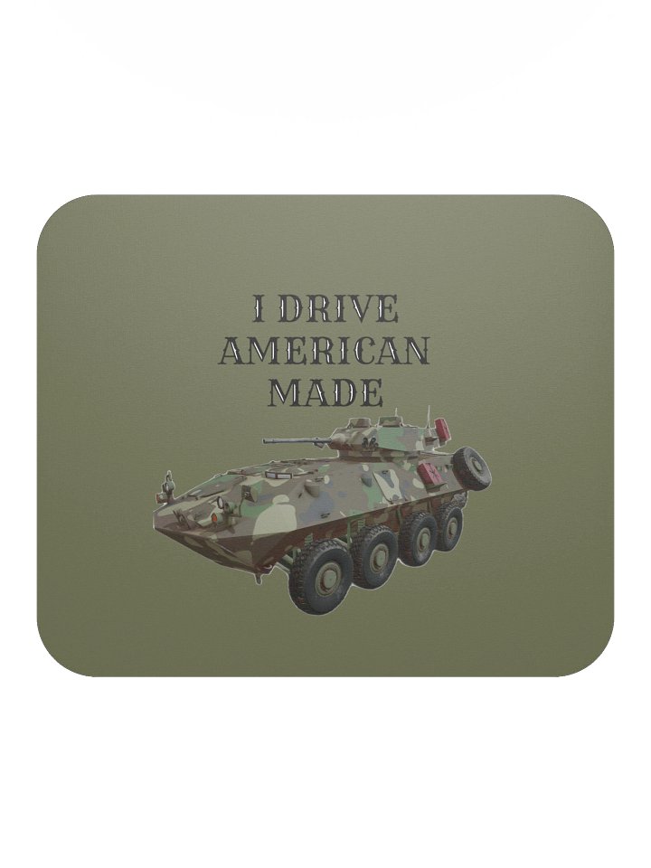 American Made Armored Vehicle Mouse Pad product image (2)