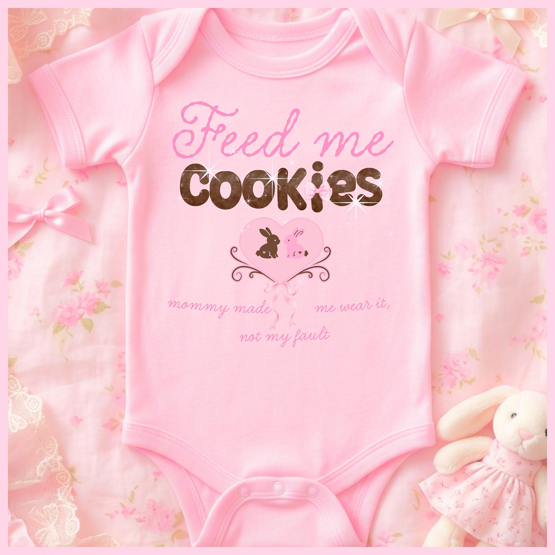 feed me cookies Onesie product image (1)