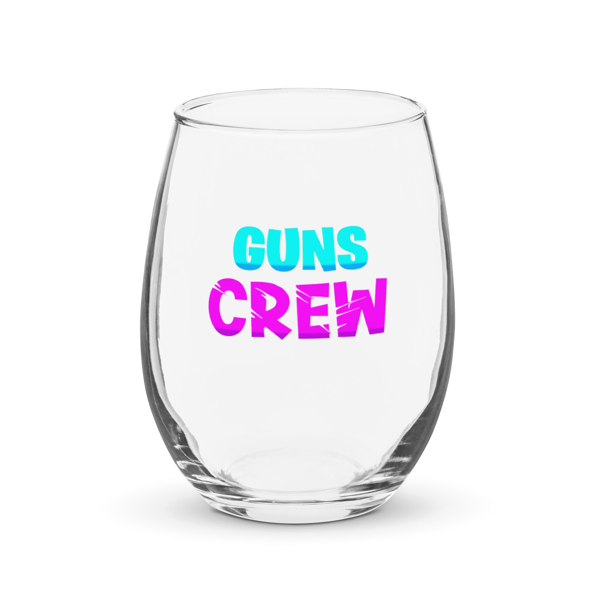 GunsCrew Stemless Wine Glass product image (1)