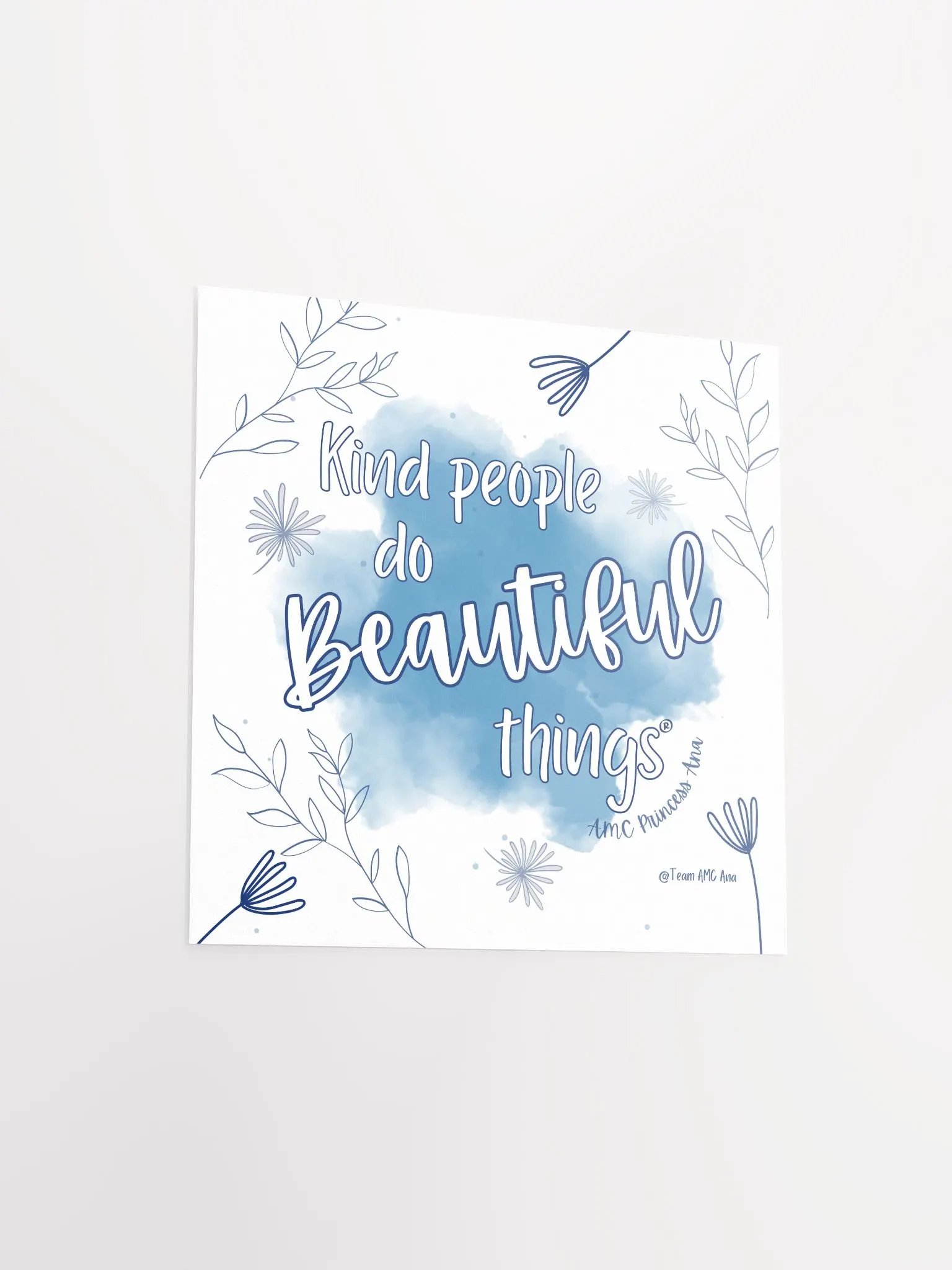 KPDBT - White/Blue Poster product image (8)