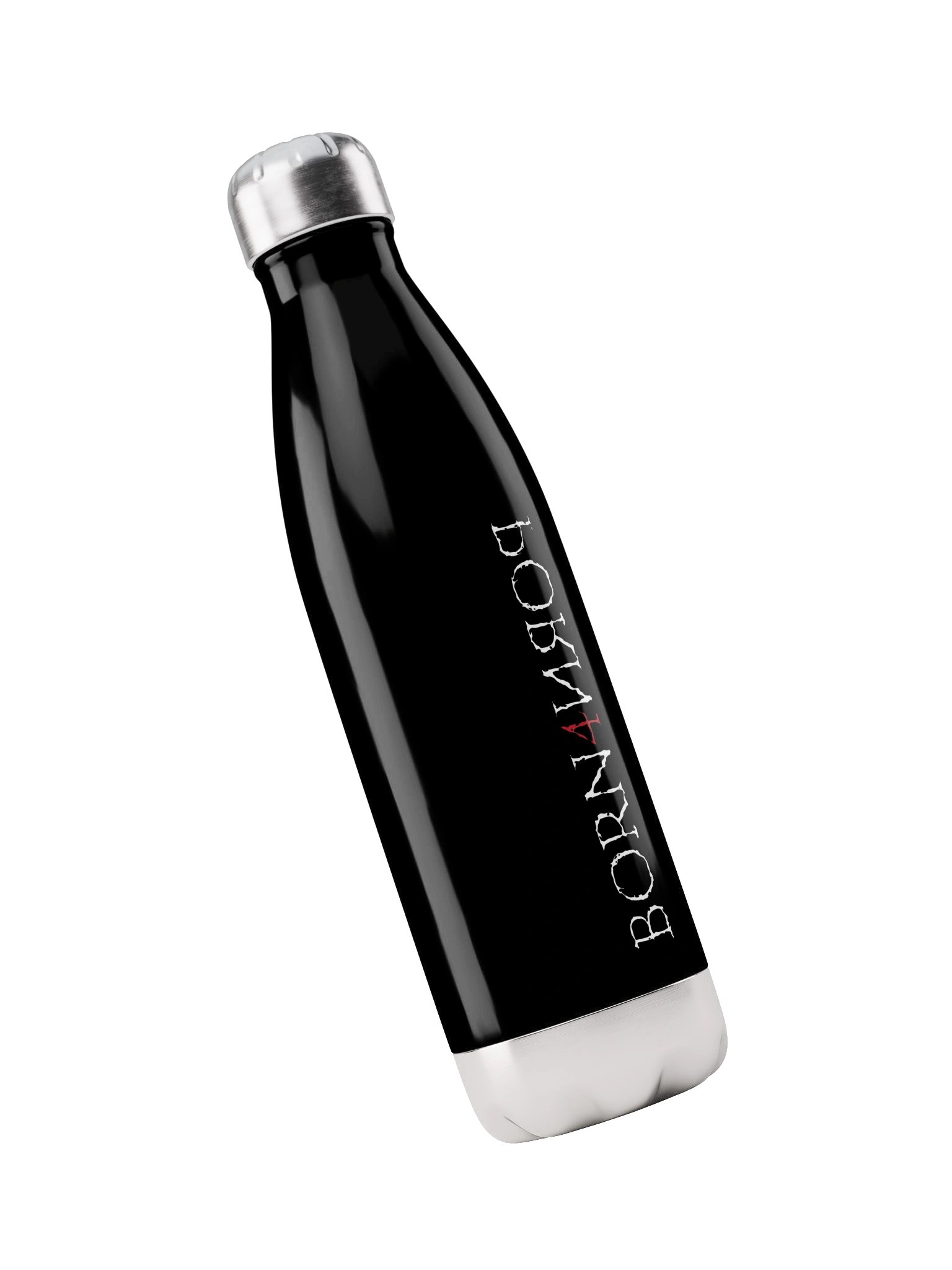 BORN4PORN stainless steel water bottle product image (3)