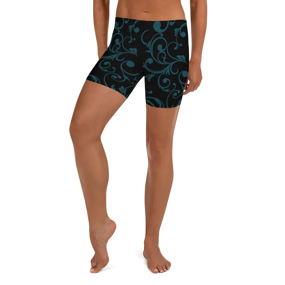 Dark Teal Activewear Shorts product image (3)