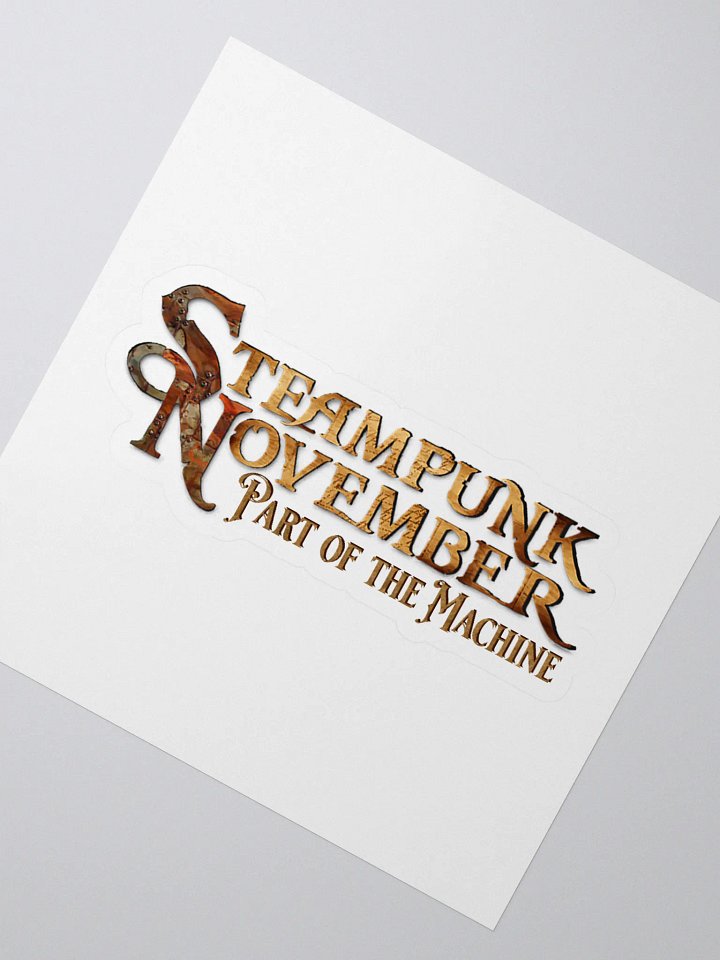 Classic Steampunk November Sticker product image (2)