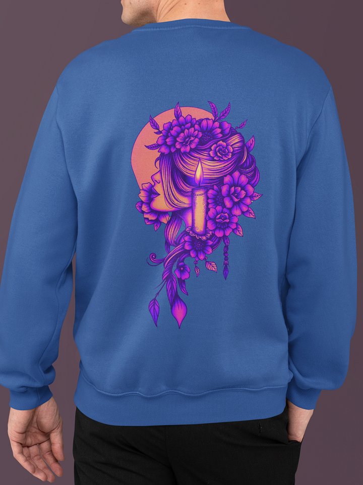 Floral Flame Unisex Sweatshirt product image (1)