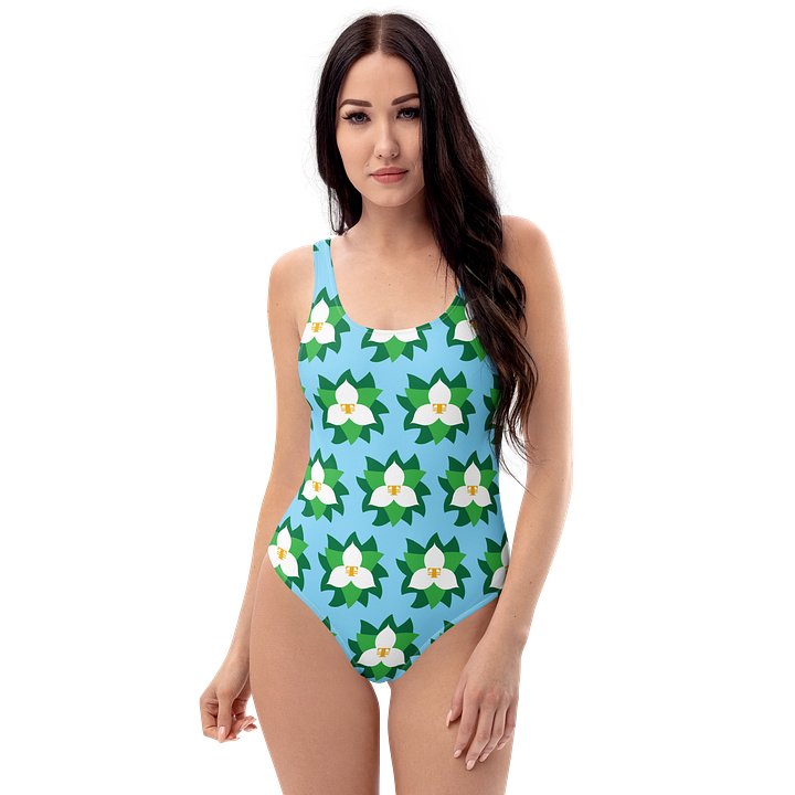 Trilliumnaire™ One Piece Swimsuit Full Flower product image (2)