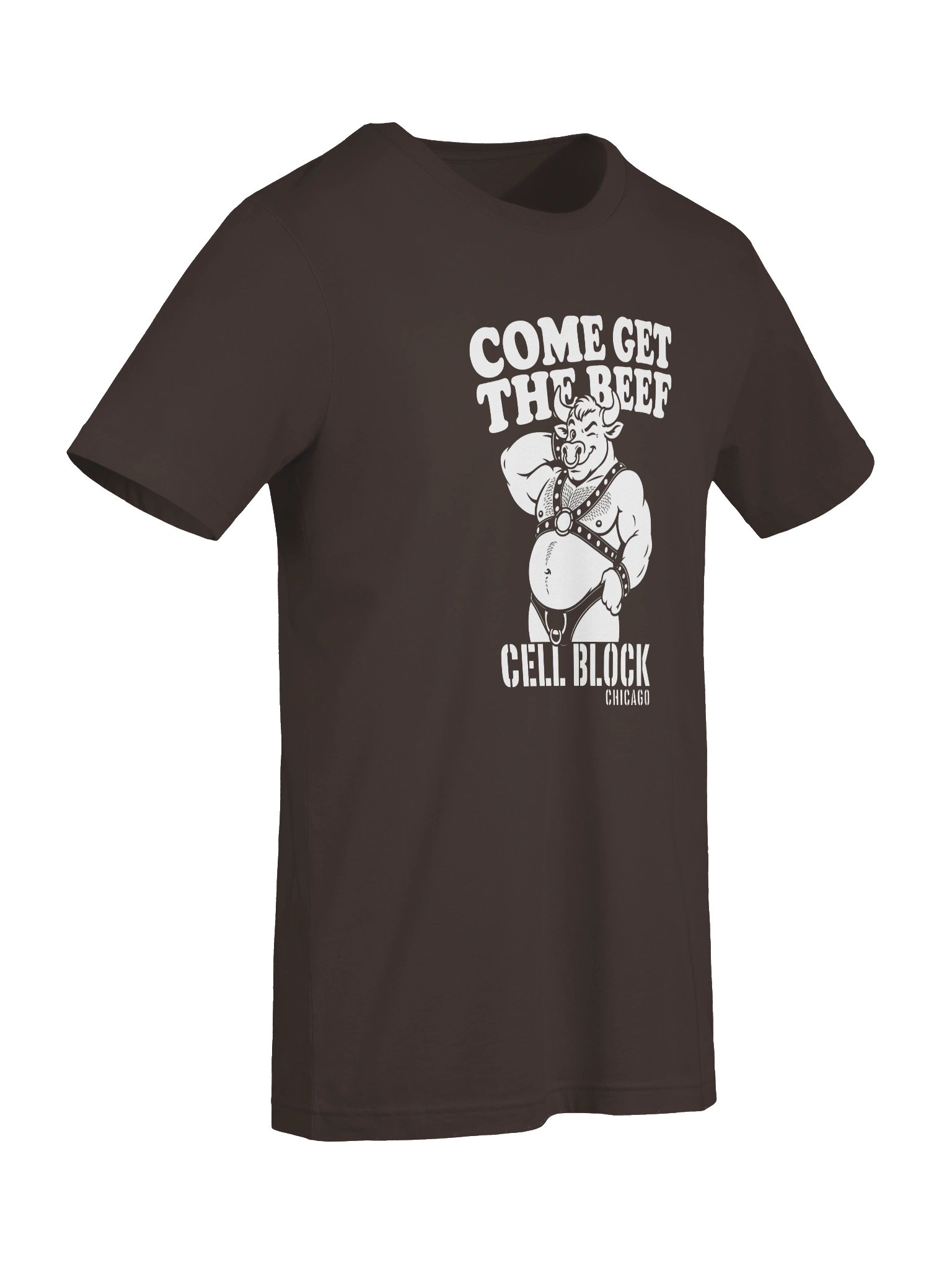 Cell Block Get The Beef Bull Graphic Tee product image (7)