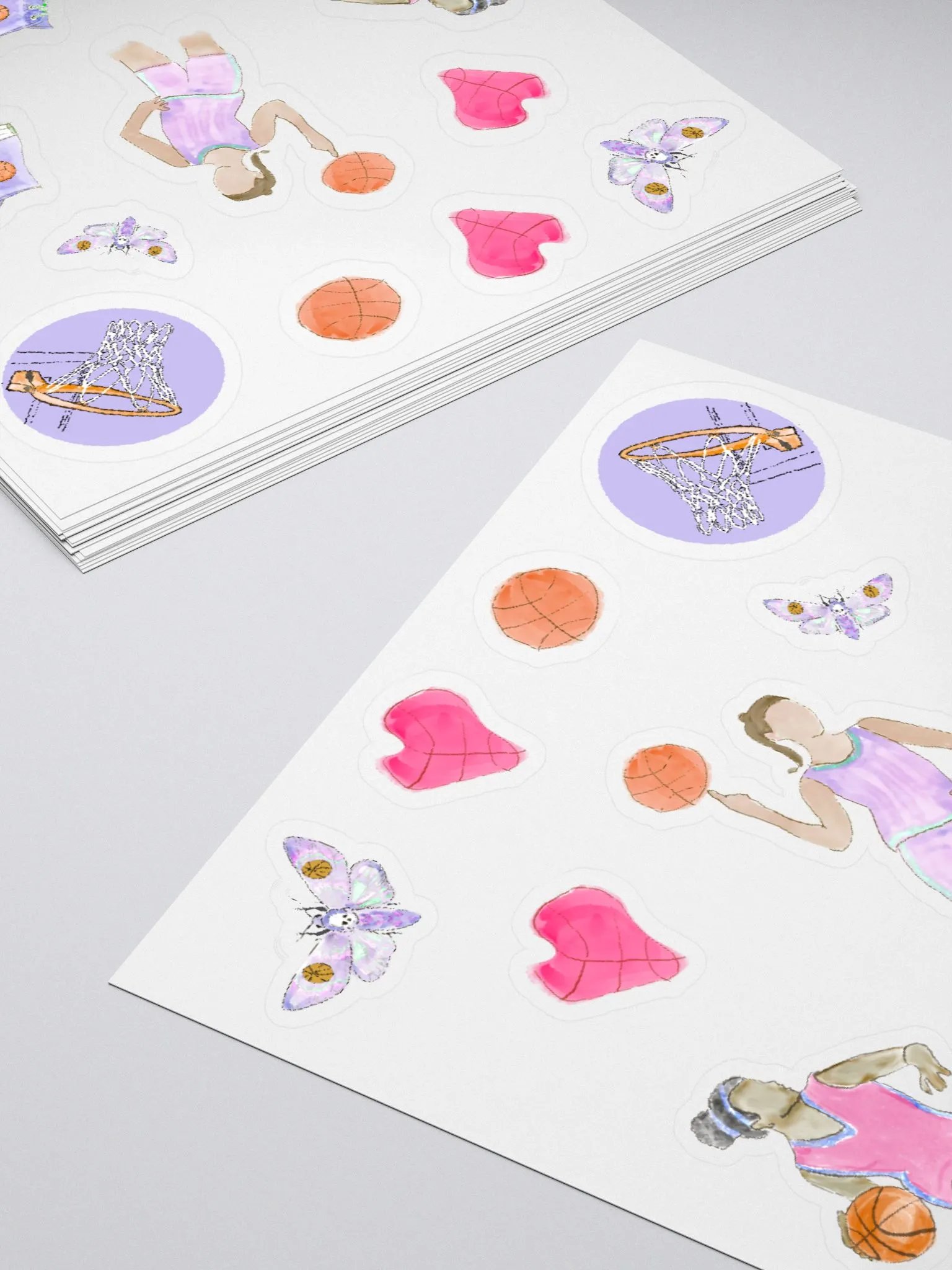 Women's Basketball Fan Stickers product image (11)