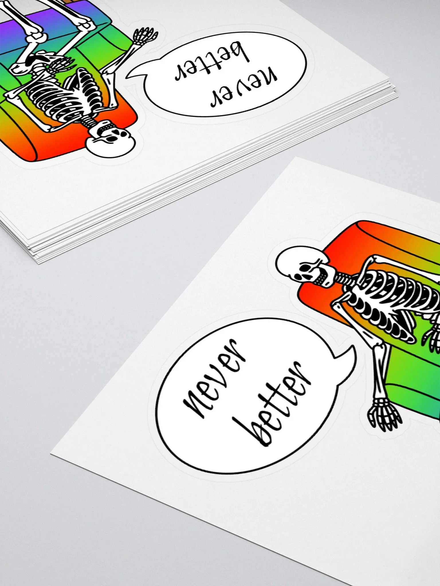 Never Better Sticker product image (4)