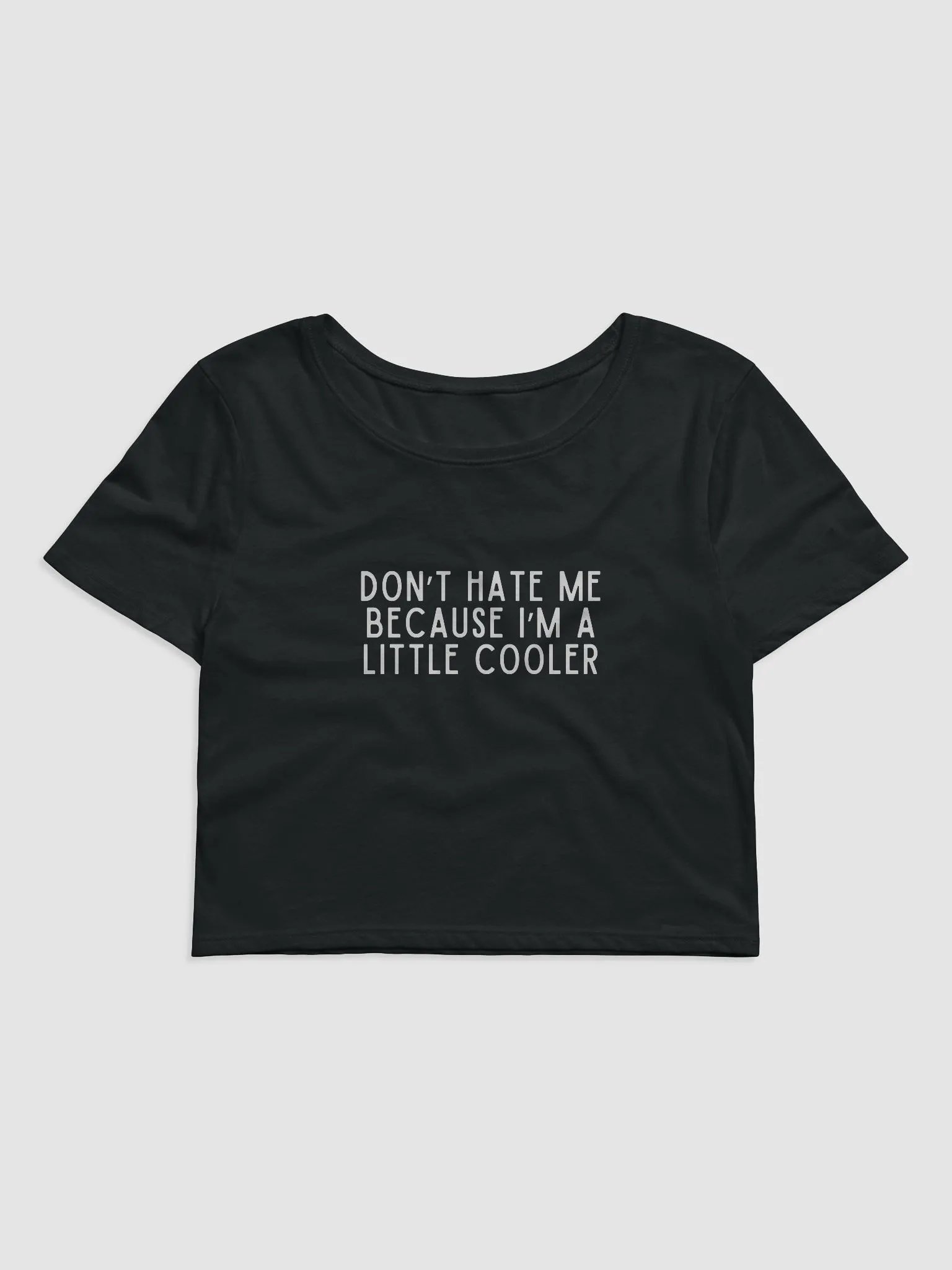 Don't Hate Me Crop Tee product image (1)