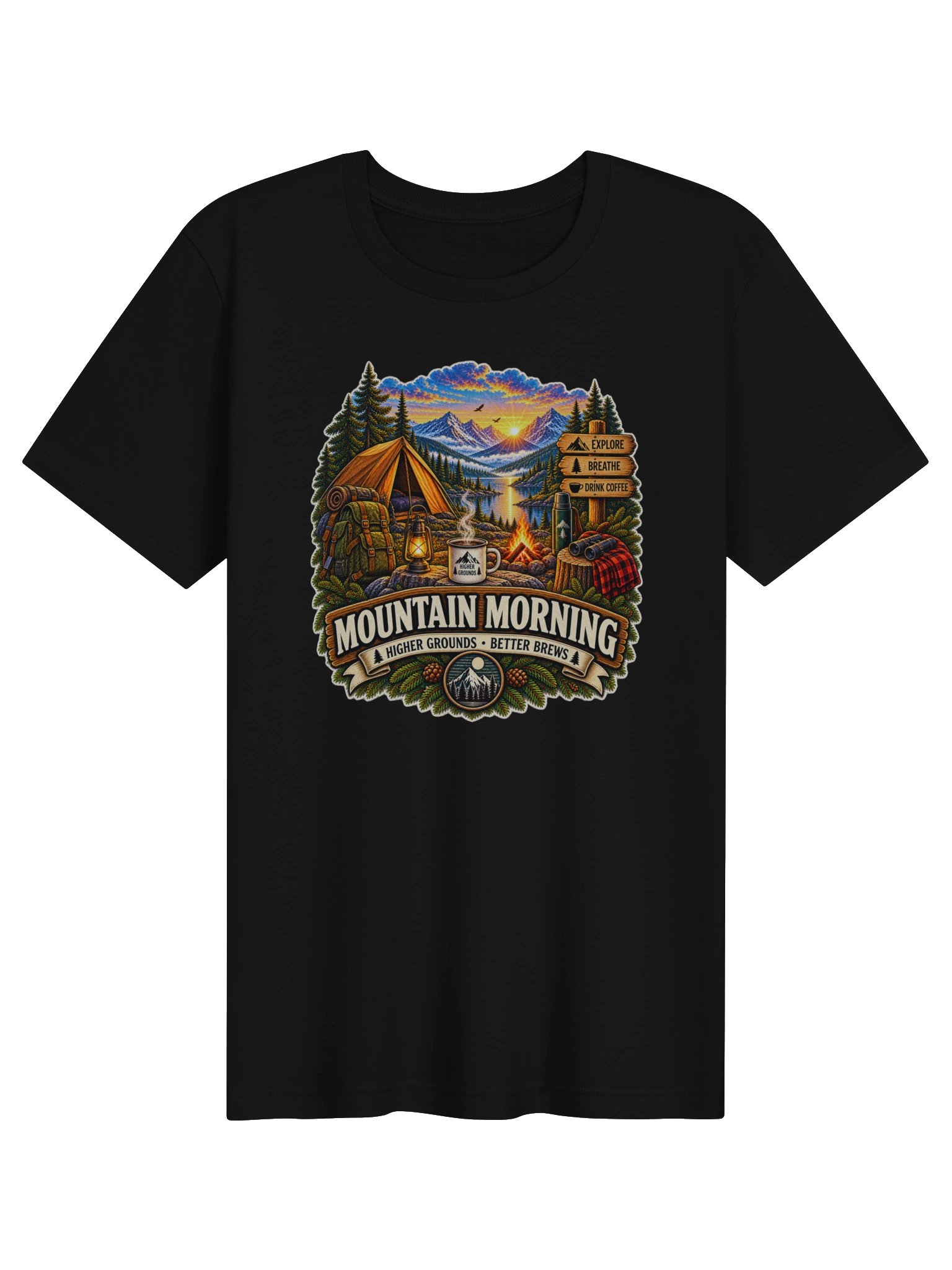 Mountain Morning – Women’s T-Shirt product image (9)