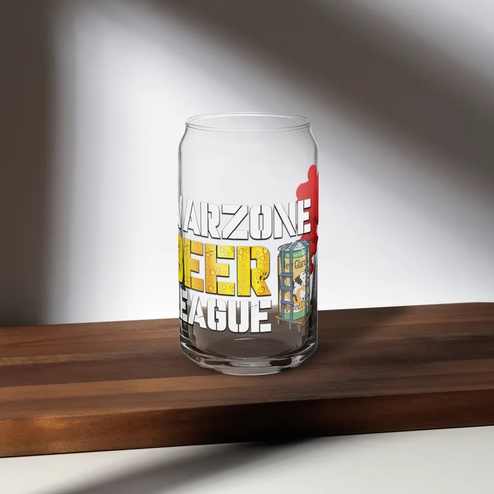Warzone Beer League (Beer Loadout) - Can Shaped Glass product image (5)