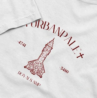 Urbanpale Embroidered T-Shirt - Royals SMP product image (1)
