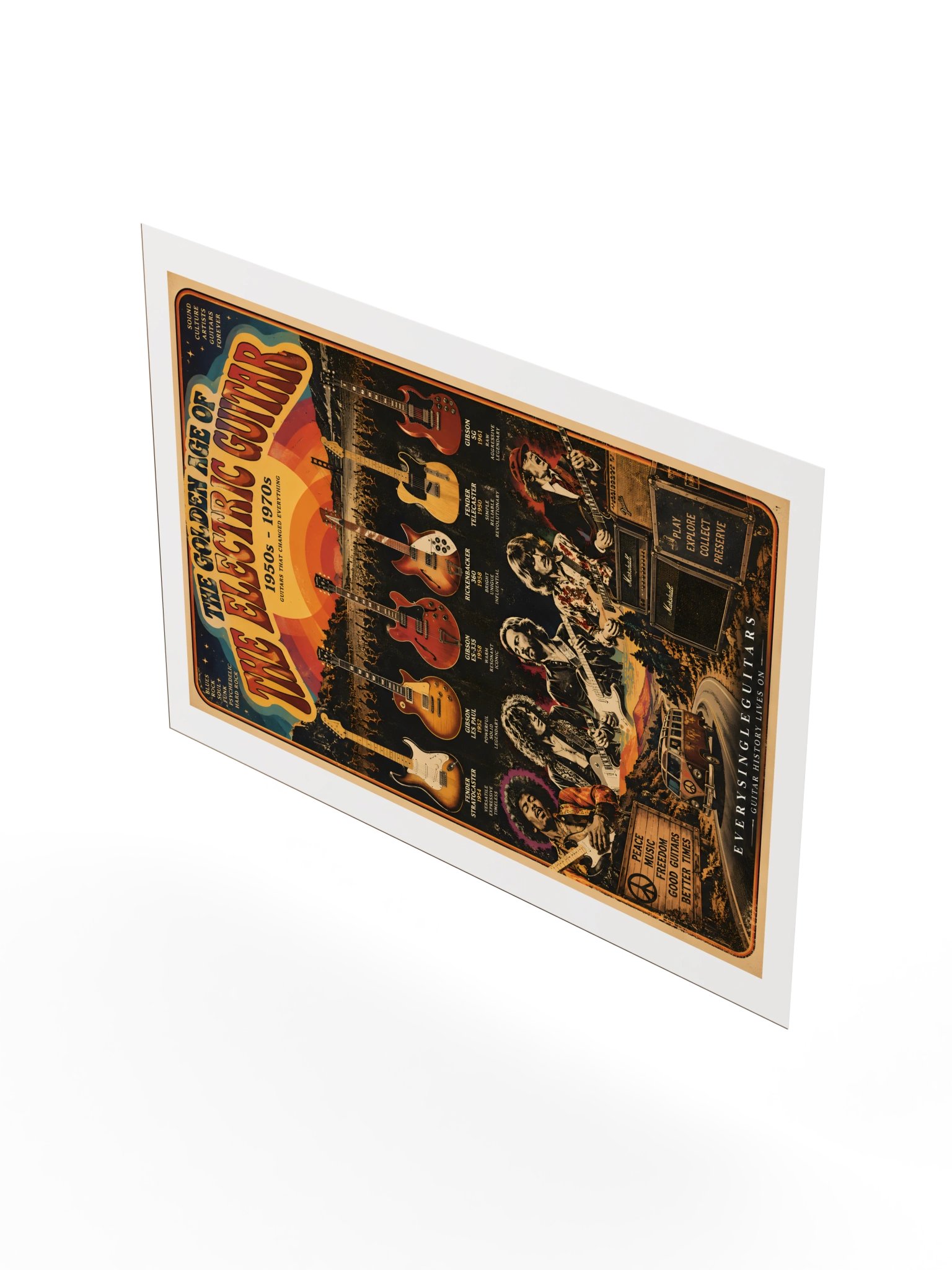 The GOLDEN YEARS | A Tribute to Rock’s Greatest Era 🎸 product image (8)
