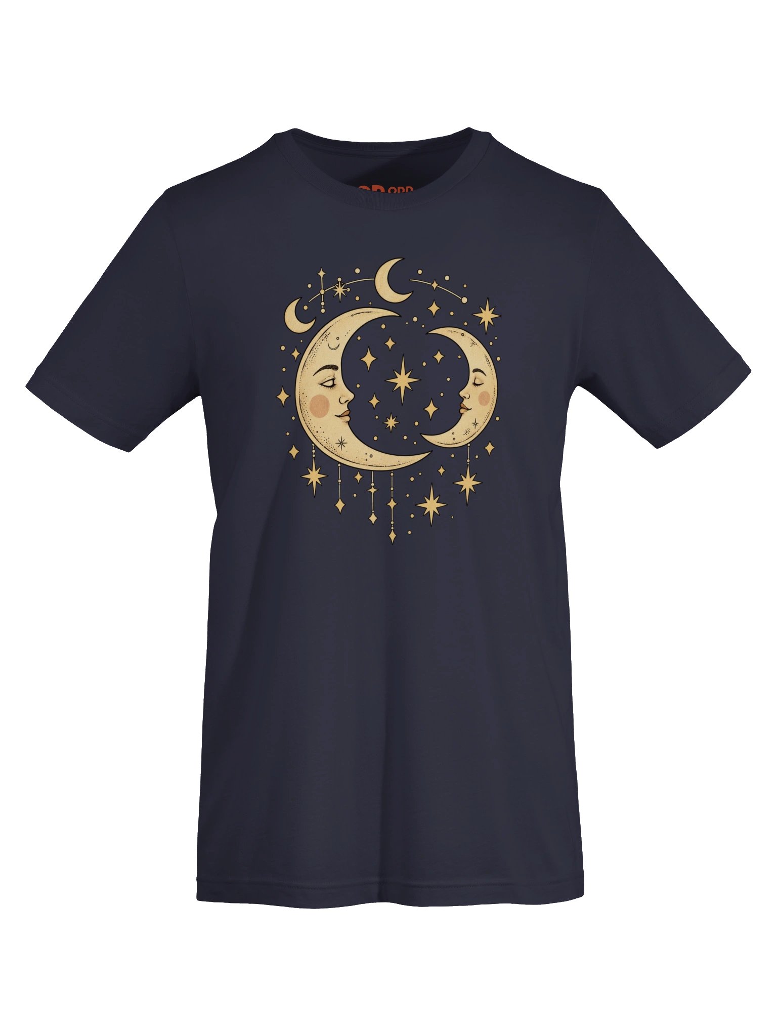 Celestial Moon T-Shirt – Vintage Crescent Moons & Stars product image (9)