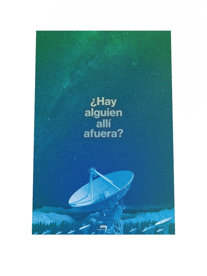 ¿Hay alguien allí afuera? Póster SETI product image (1)