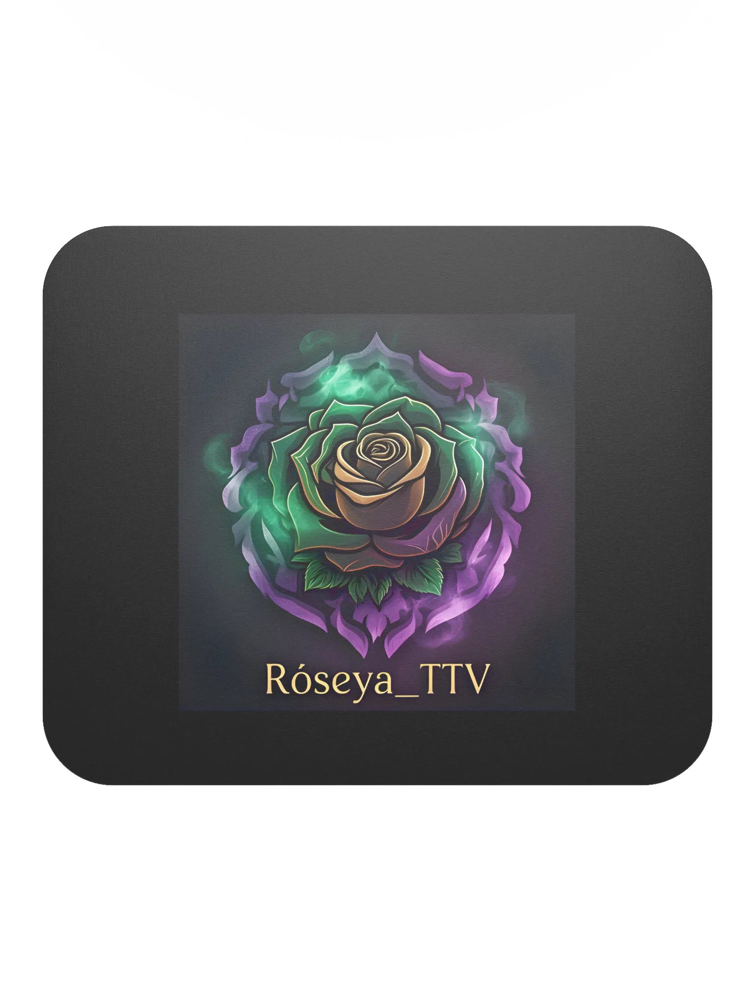 Stylized Rose Mouse Pad product image (2)