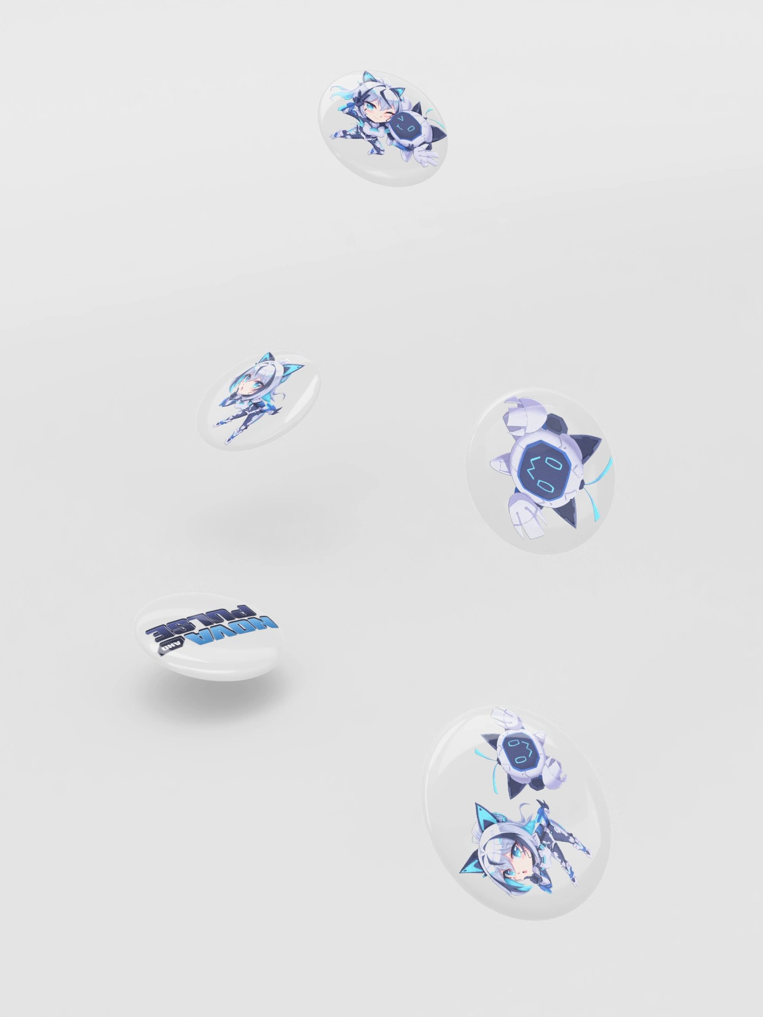 Chibi art pins product image (9)