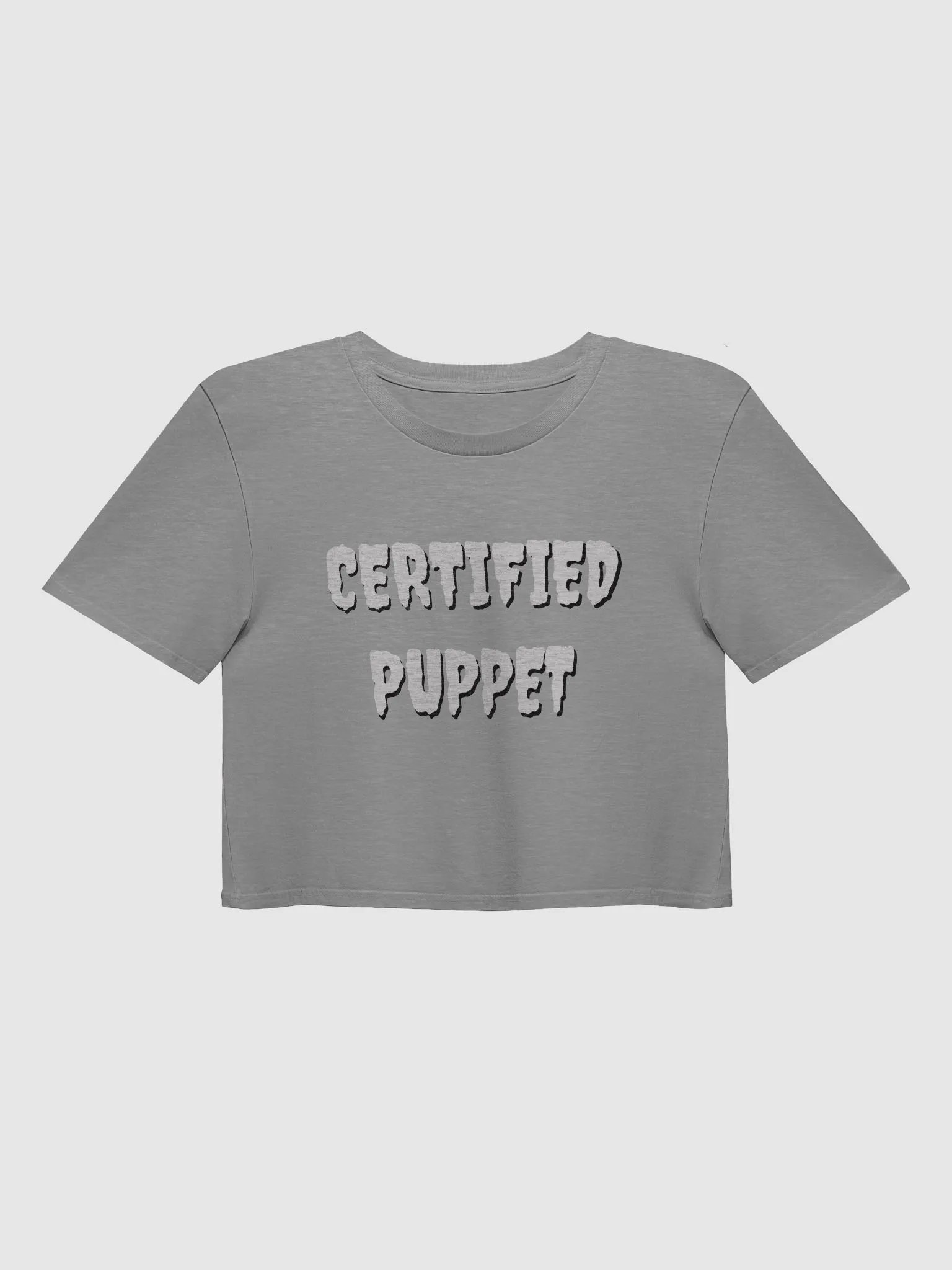 Certified Puppet Cropped shirt product image (1)
