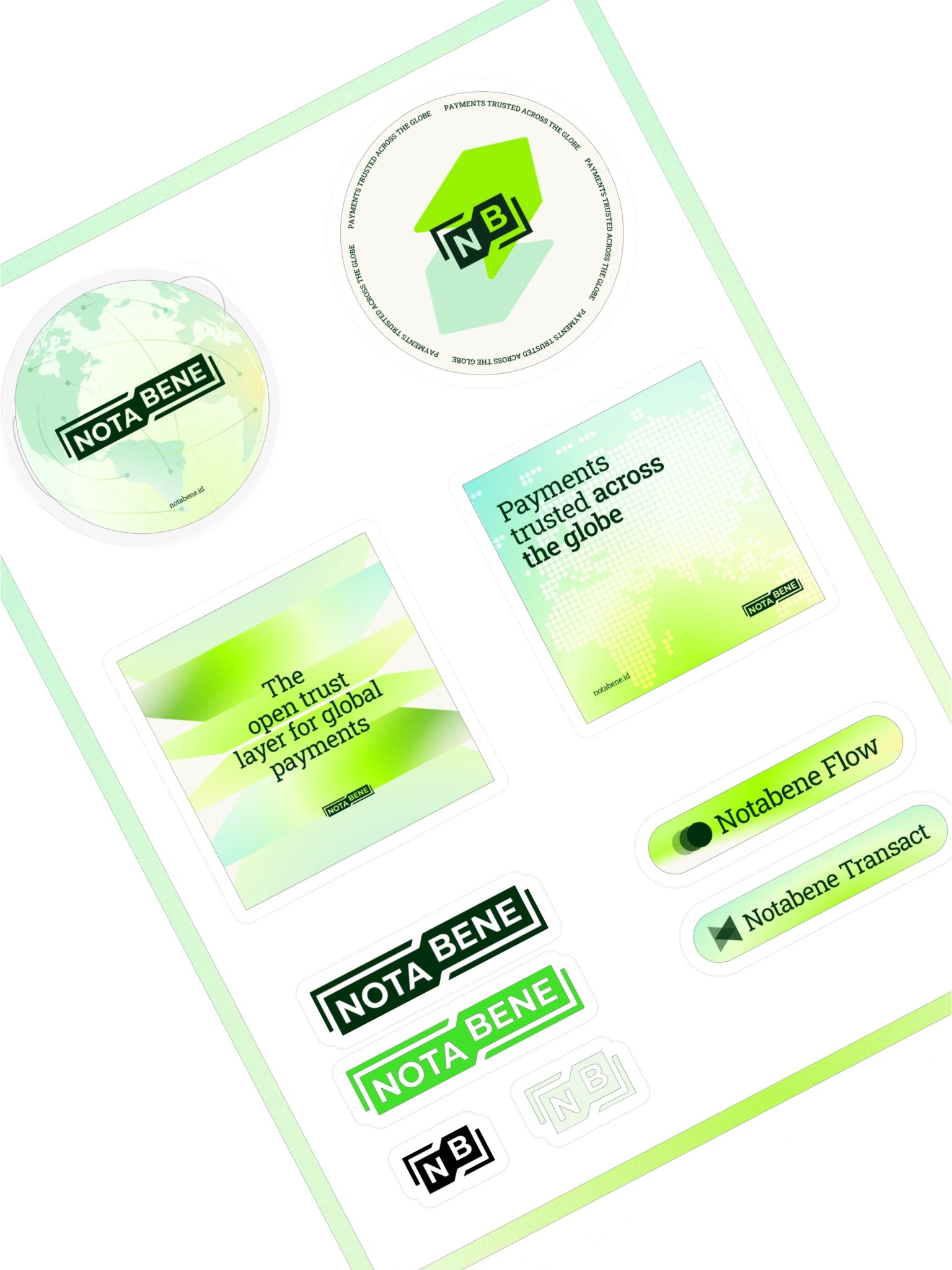 Notabene Sticker Sheet product image (1)