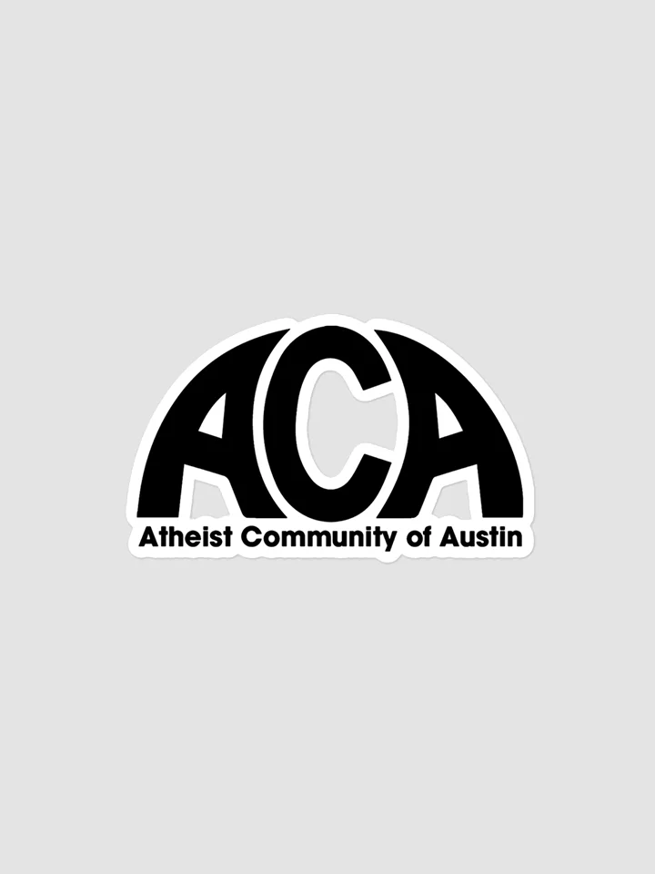 Atheist Community of Austin Bubble-free stickers product image (1)