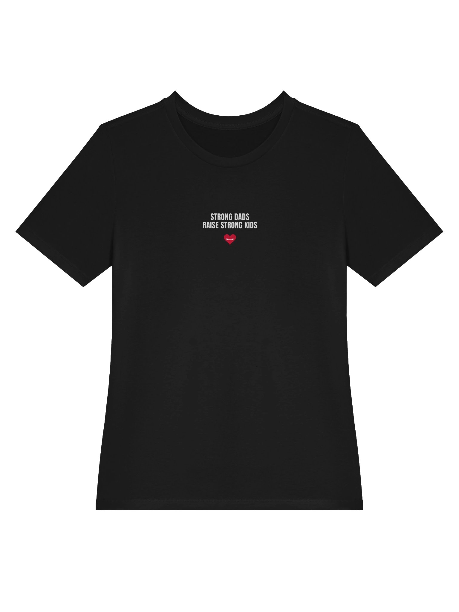 Strong Dads Raise Strong Kids — Women's Fitted Tee product image (3)