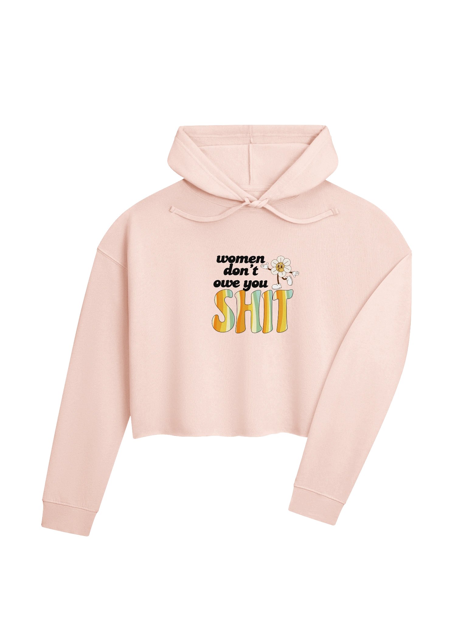 Women Don't Owe You Crop Hoodie product image (22)