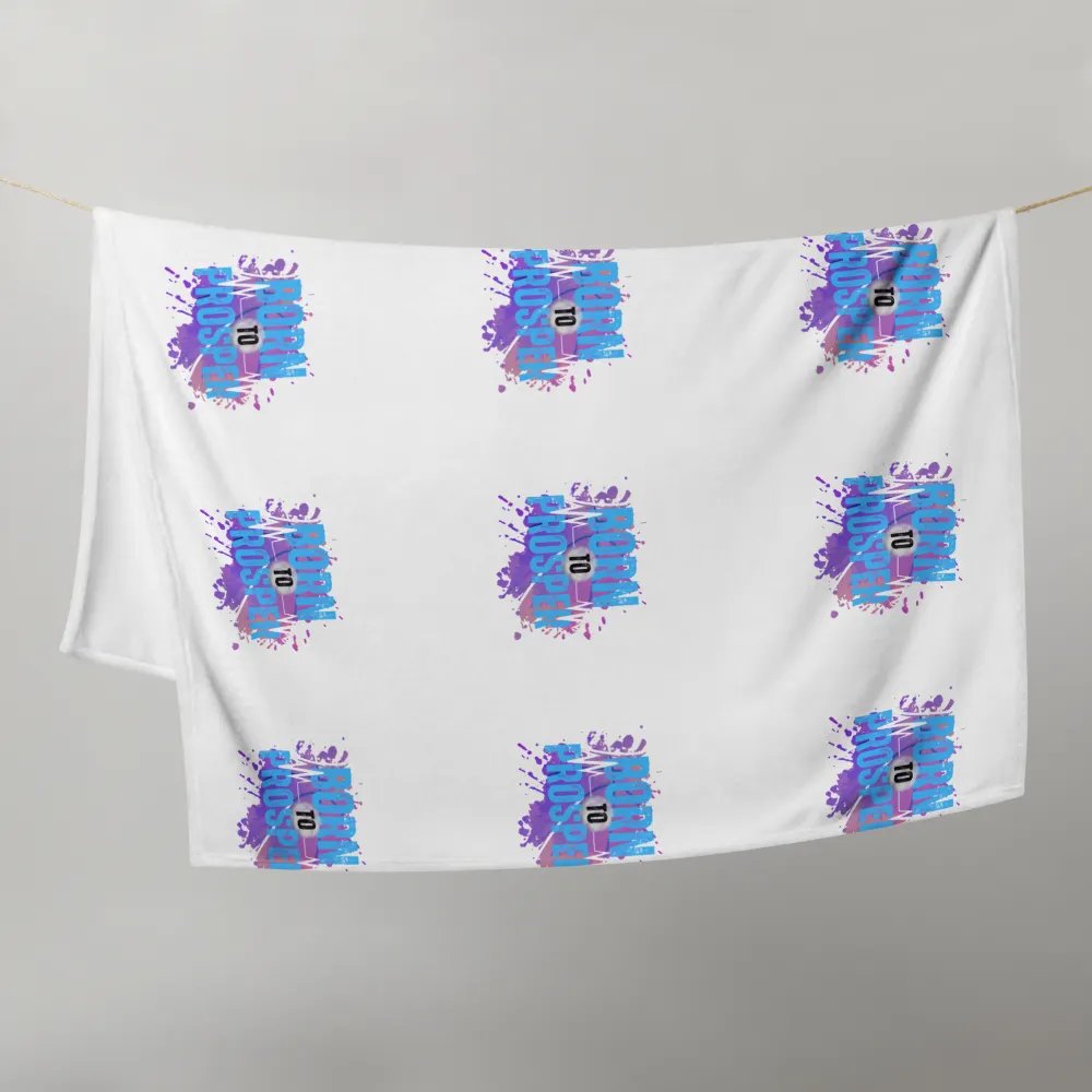 Born to Prosper Throw Blanket product image (21)