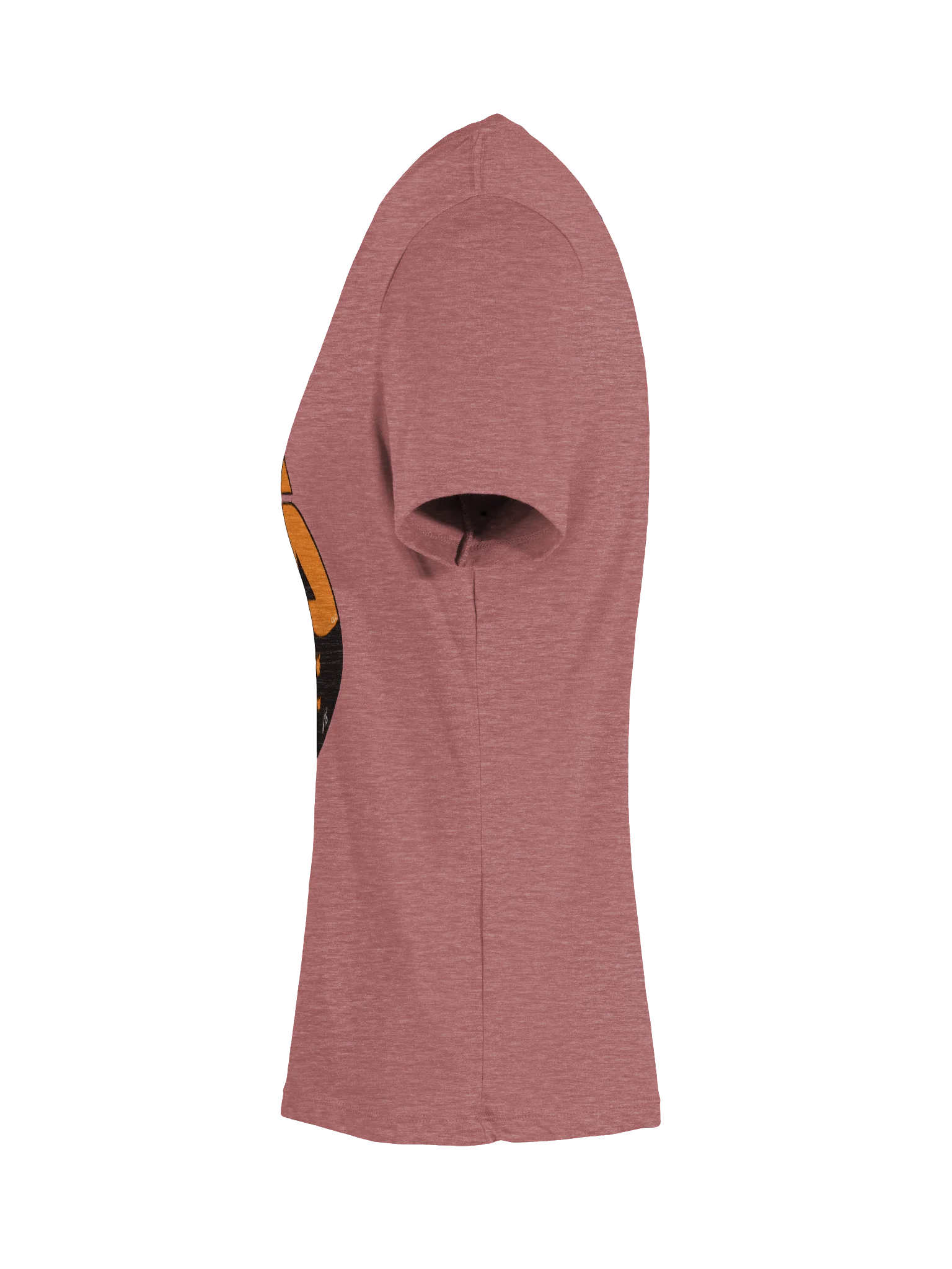 Mask-O-Lantern v-neck tee (black mask) product image (10)