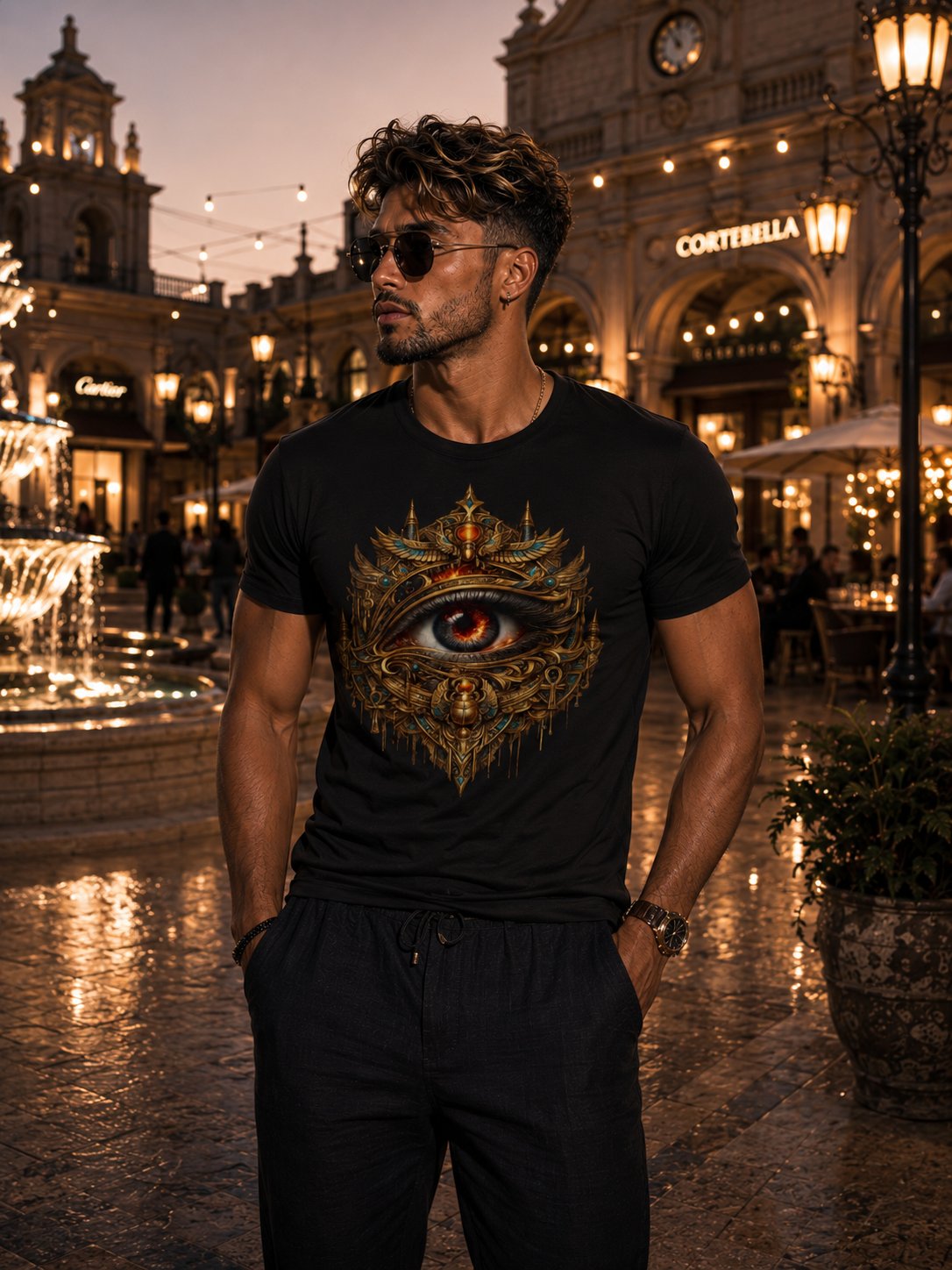 Aeternum Ignis Omnia Videns T-shirt product image (4)