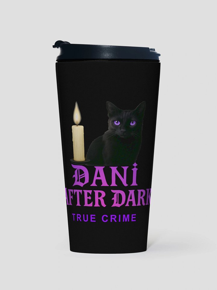 Midnight Feline Dani after Dark Black Stainless Tumbler product image (1)