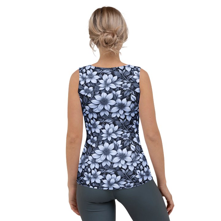 Indigo Flowers Tank Top product image (2)