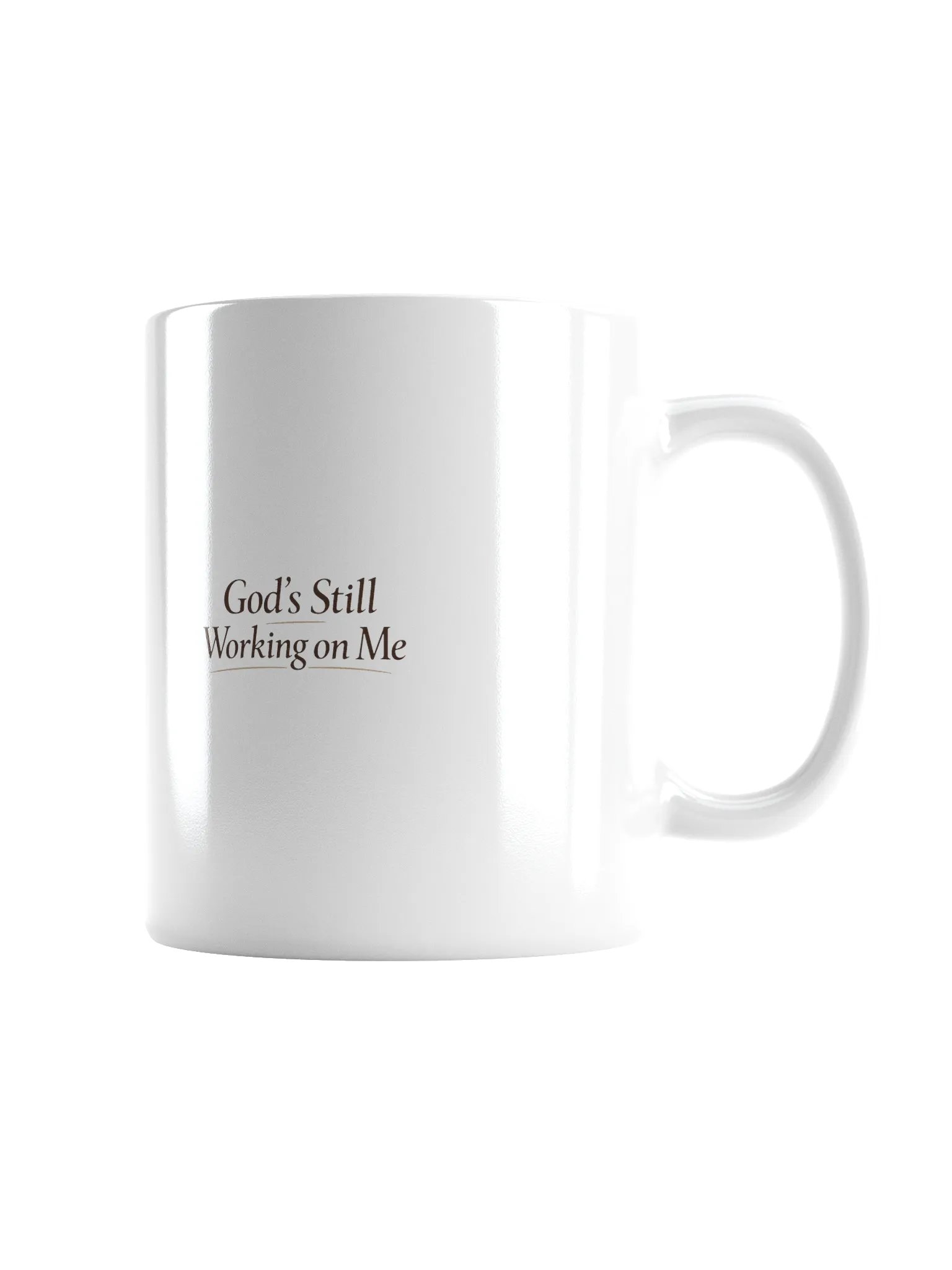 God's Still Working on Me Mug product image (3)