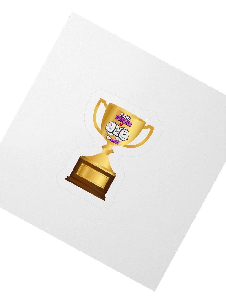 Bawl Buddies trophy Sticker product image (2)