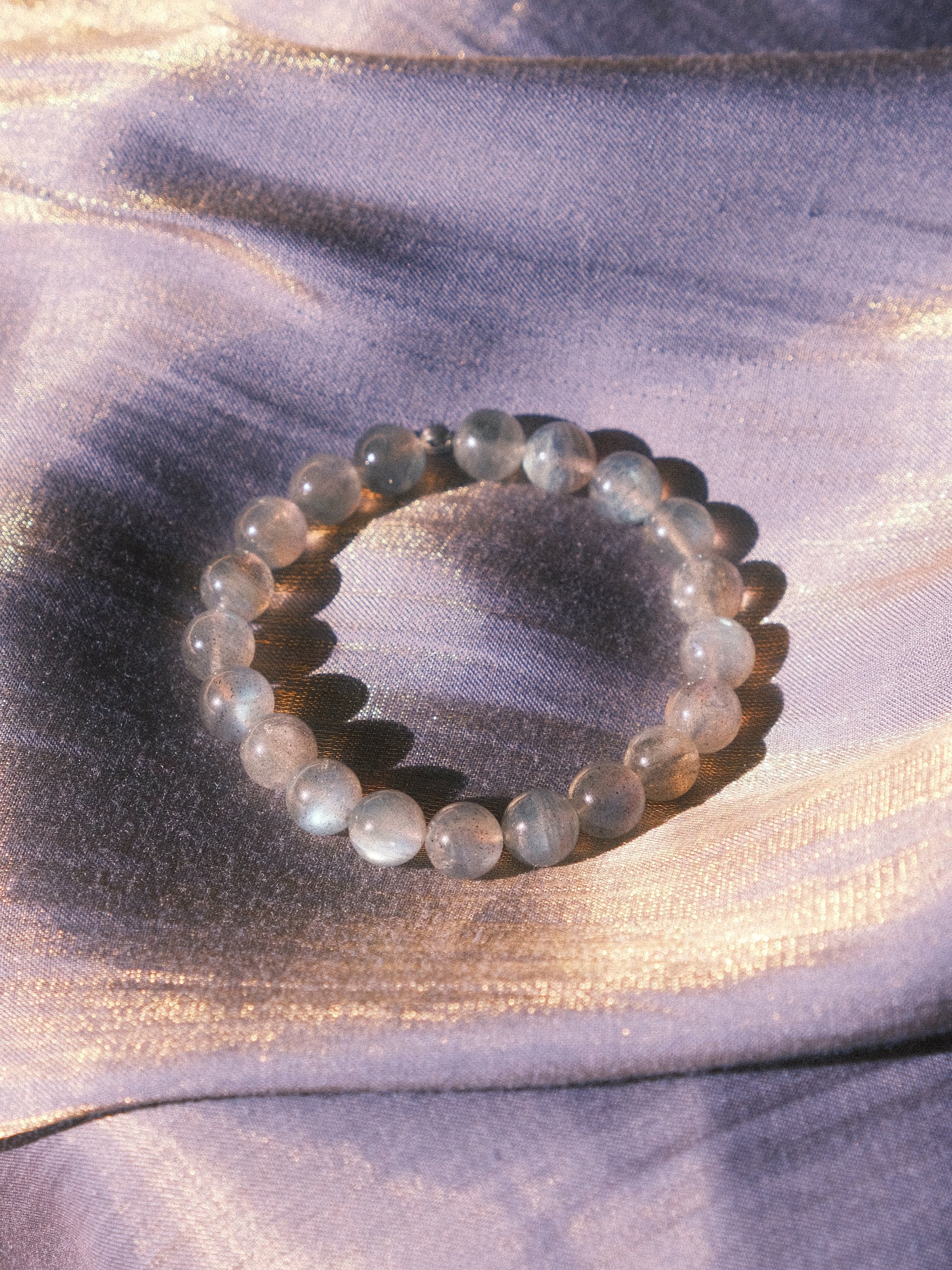 Wishful spirit - Labradorite stretch bracelet (A) product image (1)