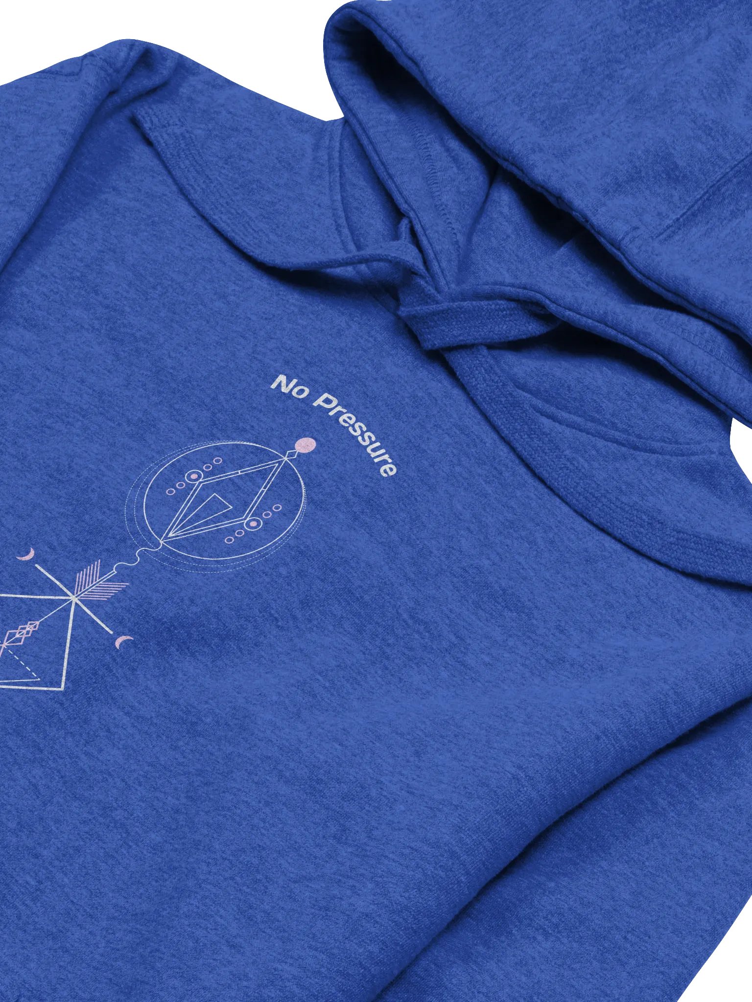 No Pressure NoDiamonds Premium Unisex Hoodie product image (3)