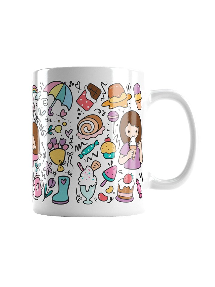 Spring Delight White Glossy Mug product image (1)