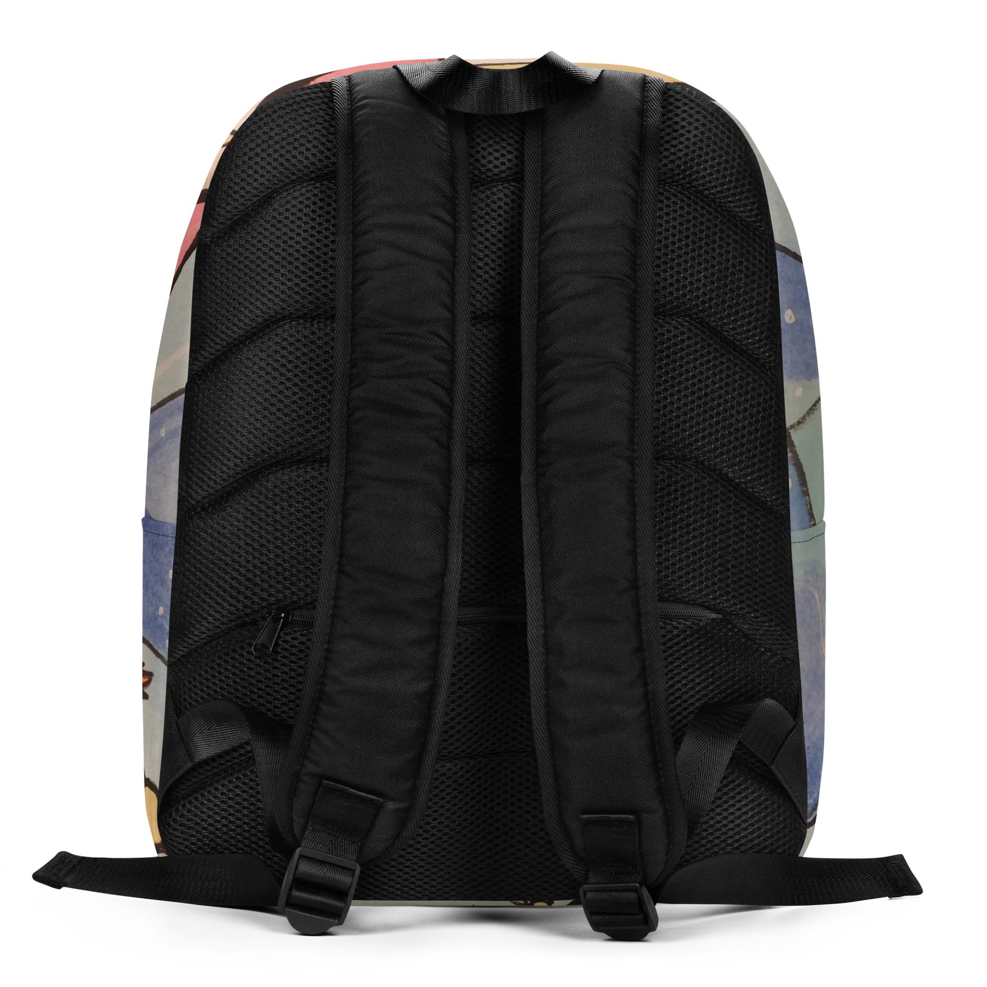 Cubism Painting: The Dream of a Tardigrade All-Over Print Minimalist Backpack by Sublicolor product image (5)