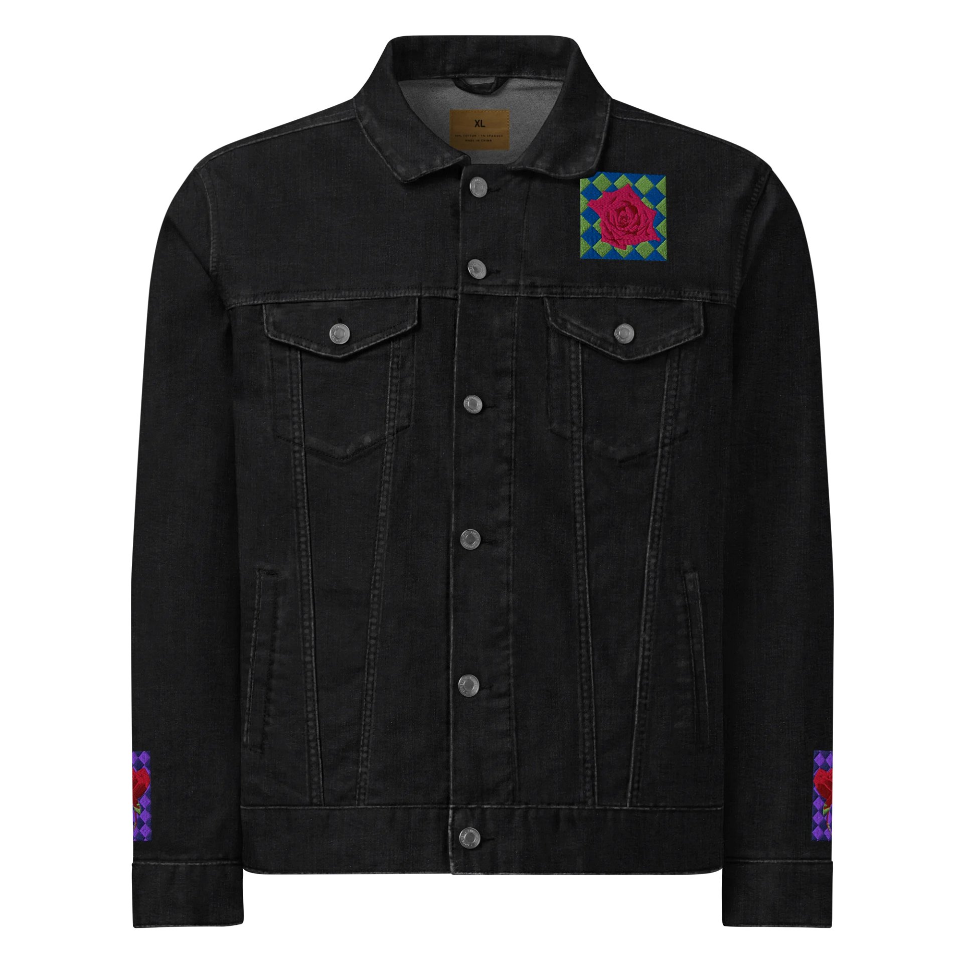 Rose Denim Jacket product image (1)