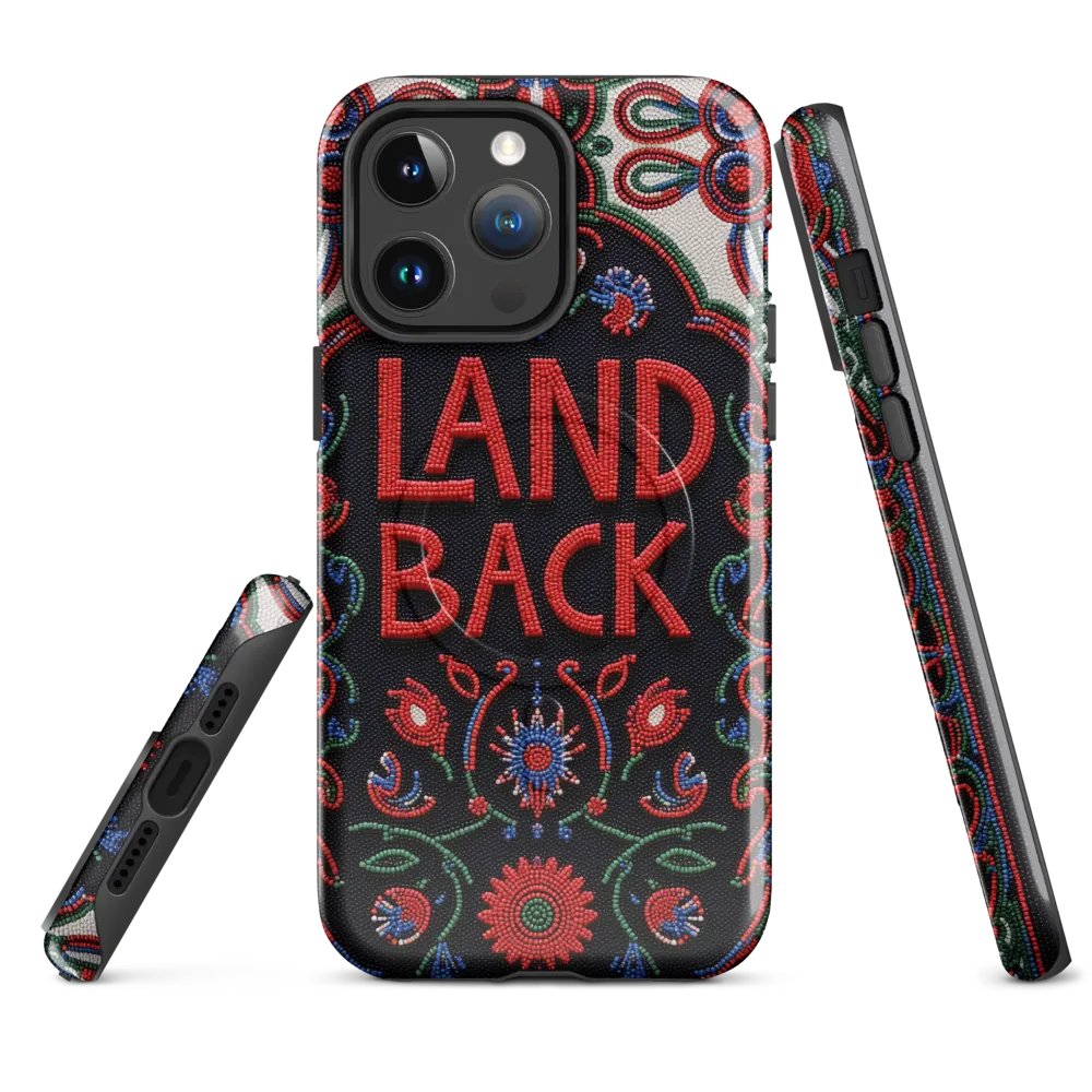Land Back Floral MagSafe® Tough Case product image (4)