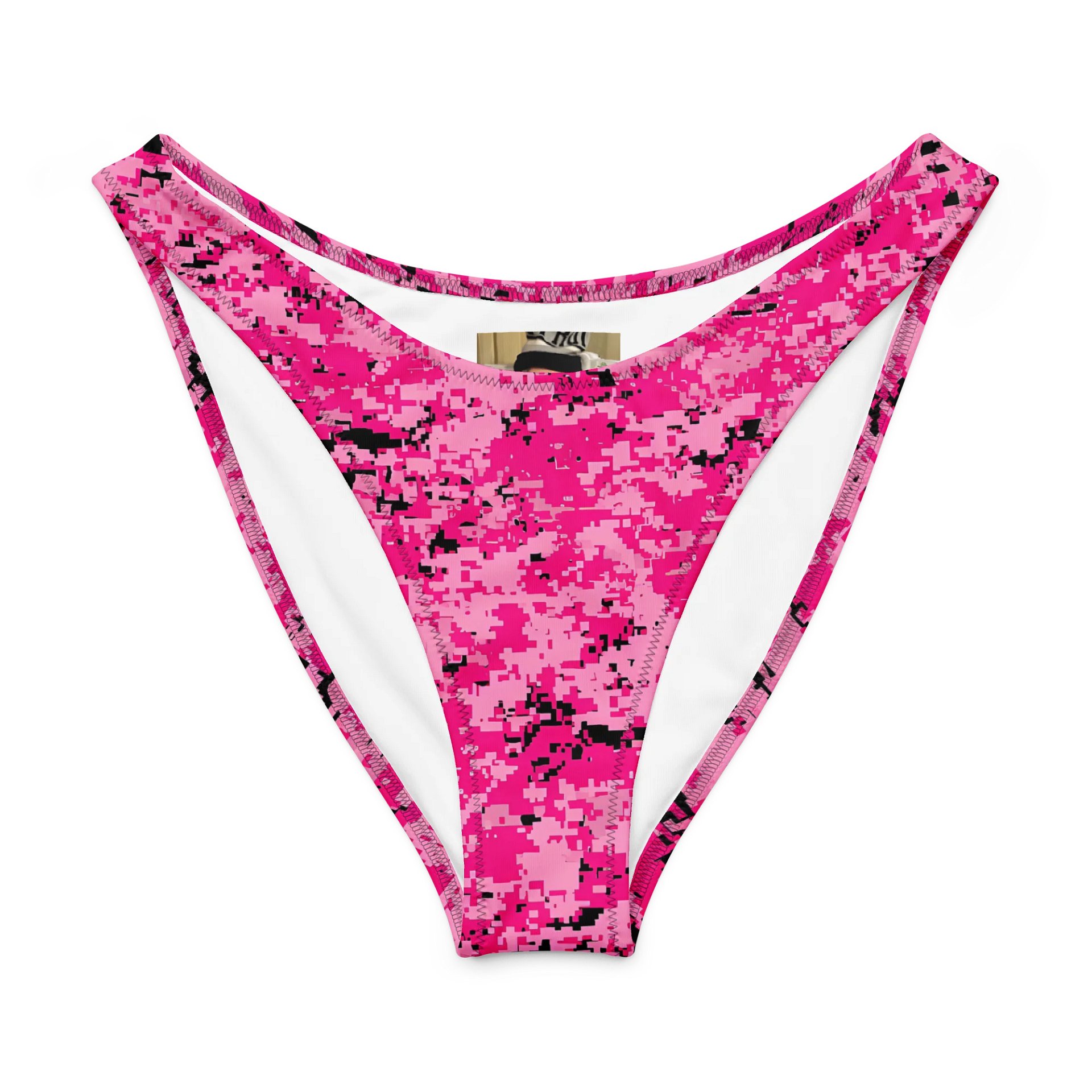 Pink Camo V-Cut Bikini Bottoms product image (8)
